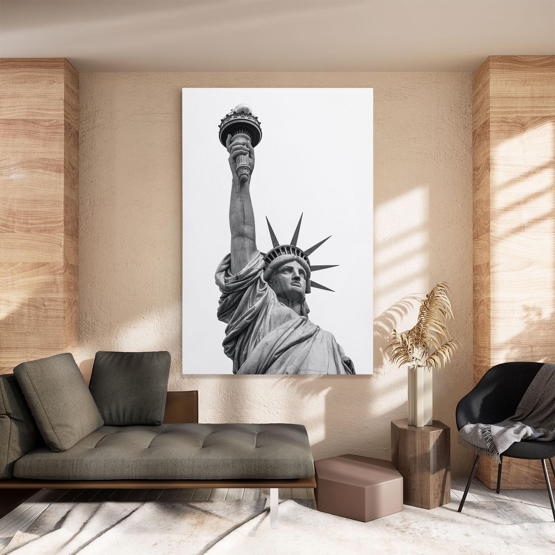 Tablou Canvas Liberty Statue mockup 8