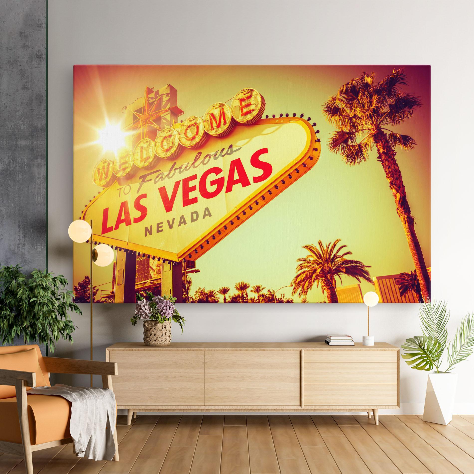 Tablou Canvas Las Vegas Nevada mockup 9