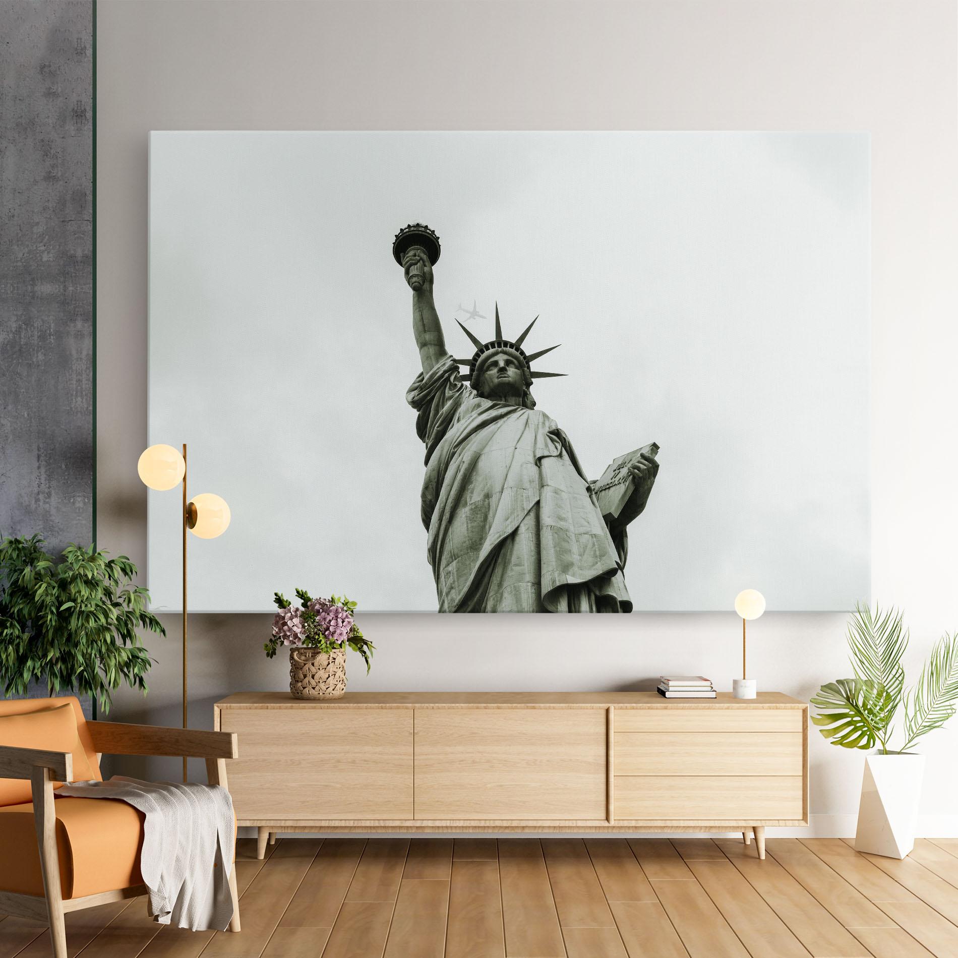 Tablou Canvas Liberty Statue Day mockup 9
