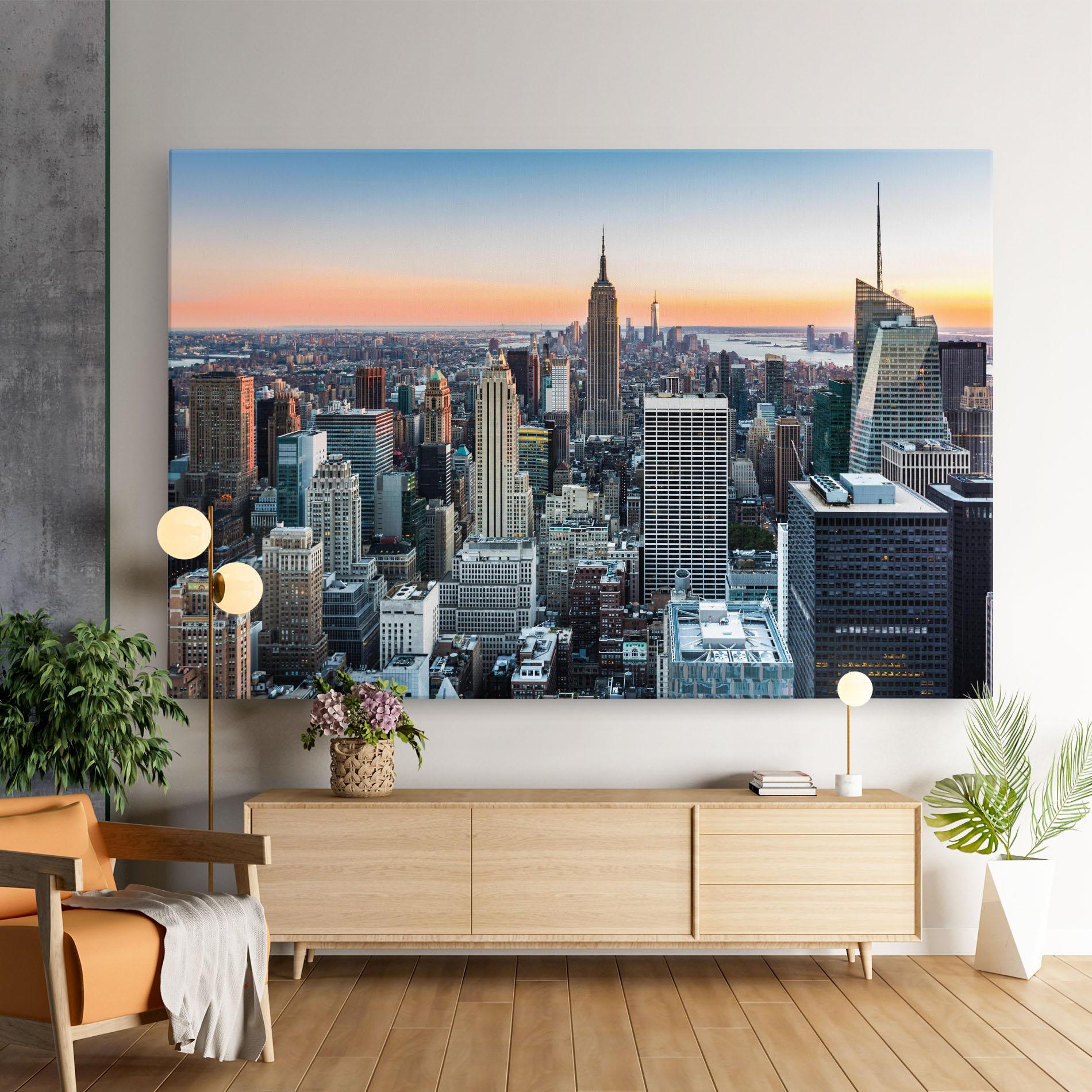 Tablou Canvas New York Skyline mockup 9