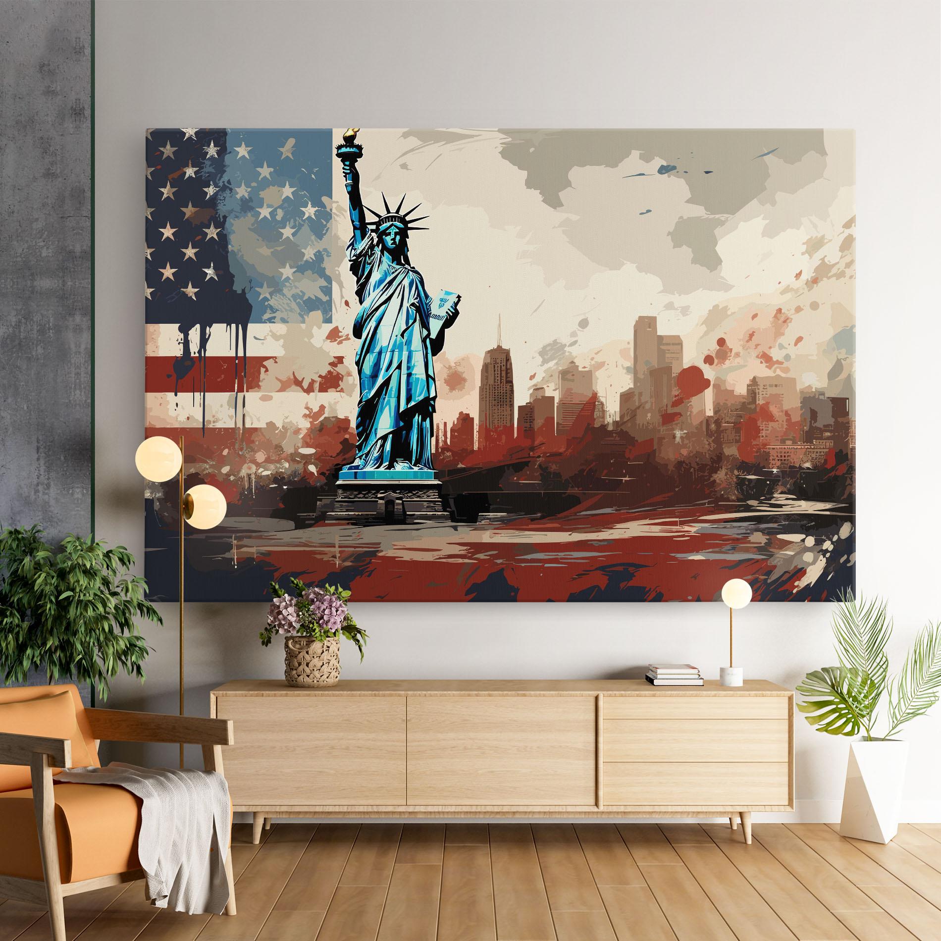 Tablou Canvas Patriotism Cultural Art mockup 9