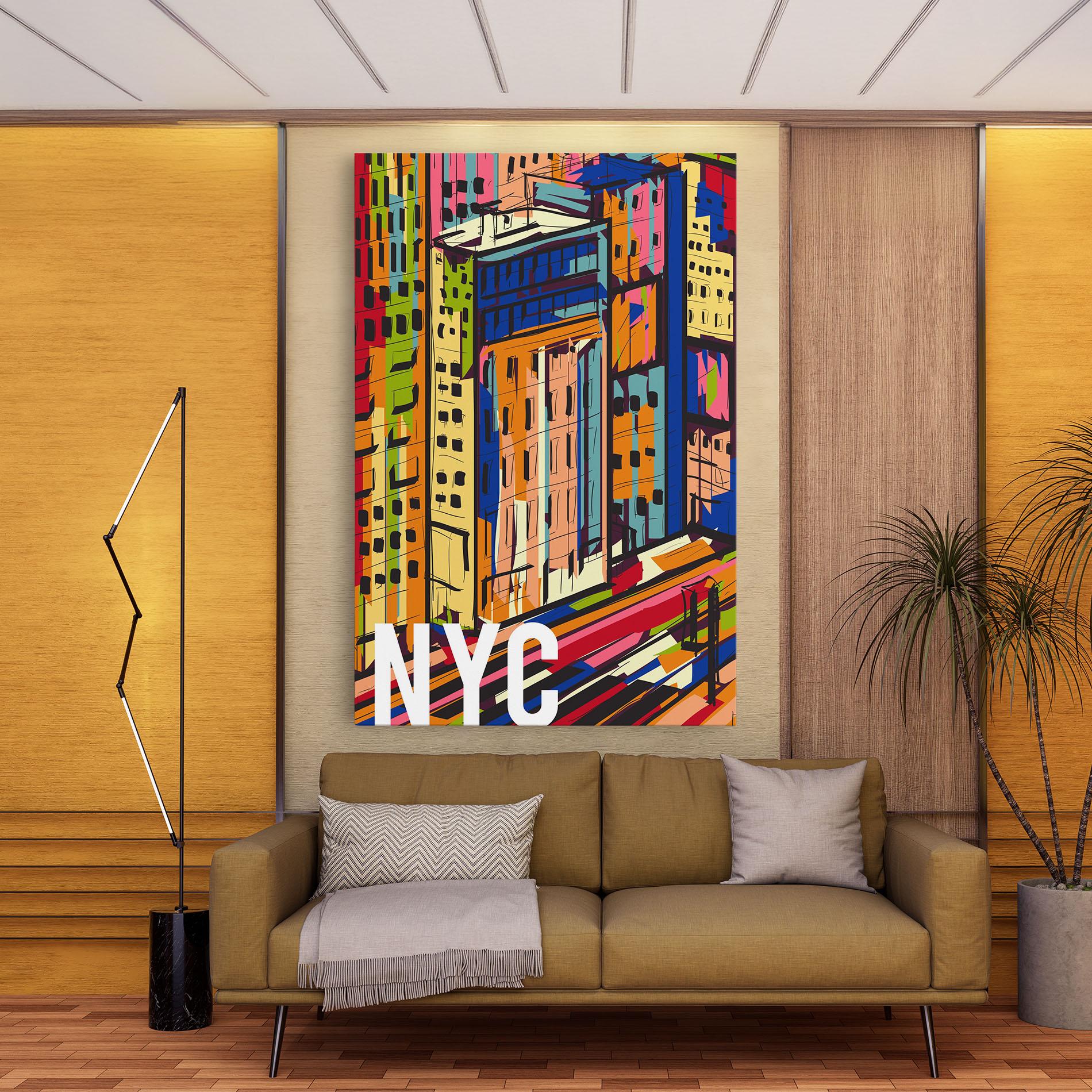 Tablou Canvas New York City Art mockup 9