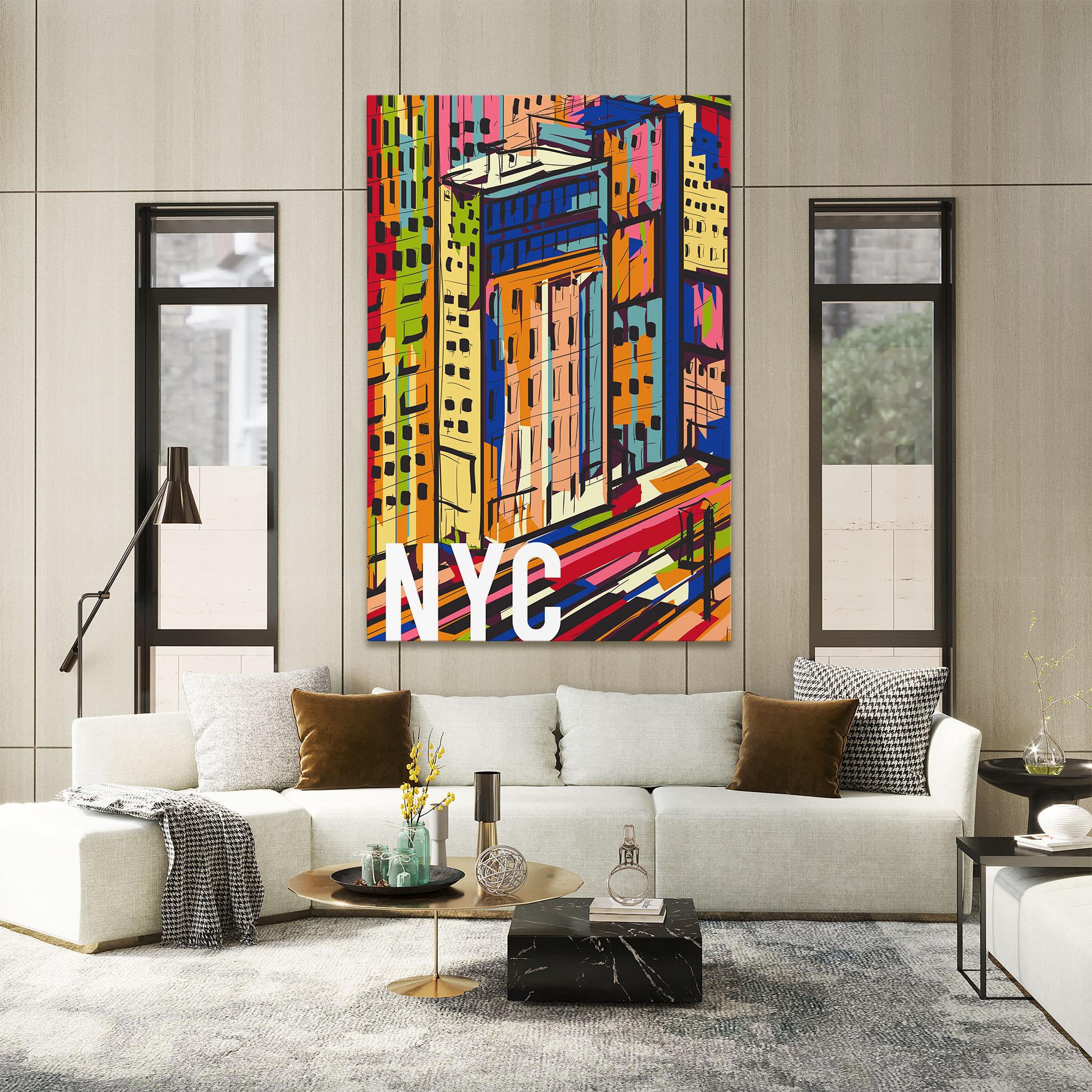 Tablou Canvas New York City Art mockup 2