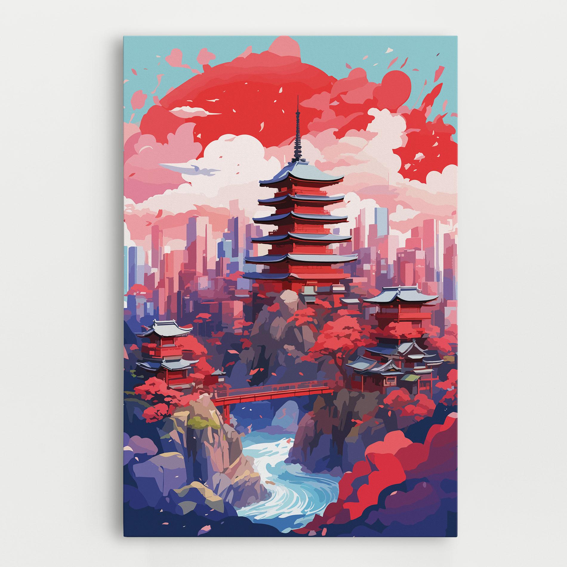 Tablou Canvas City Style Art mockup 0