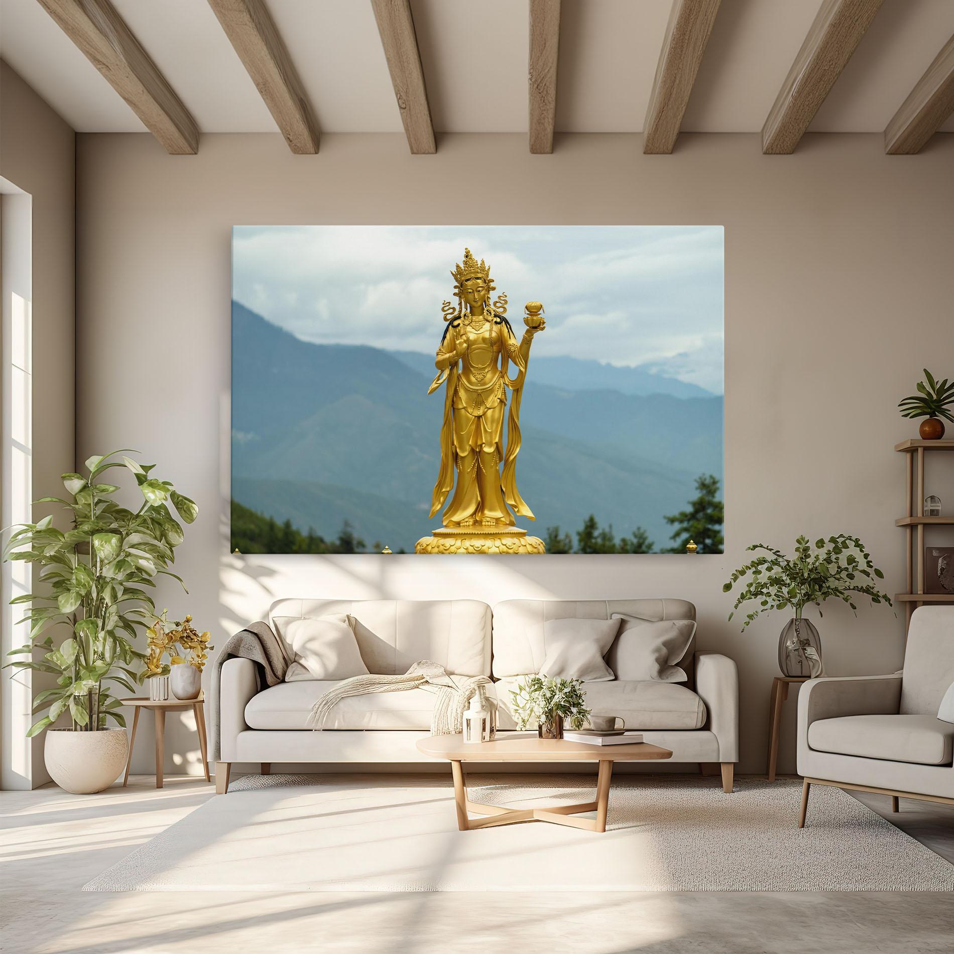 Tablou Canvas Golden Tara mockup 6