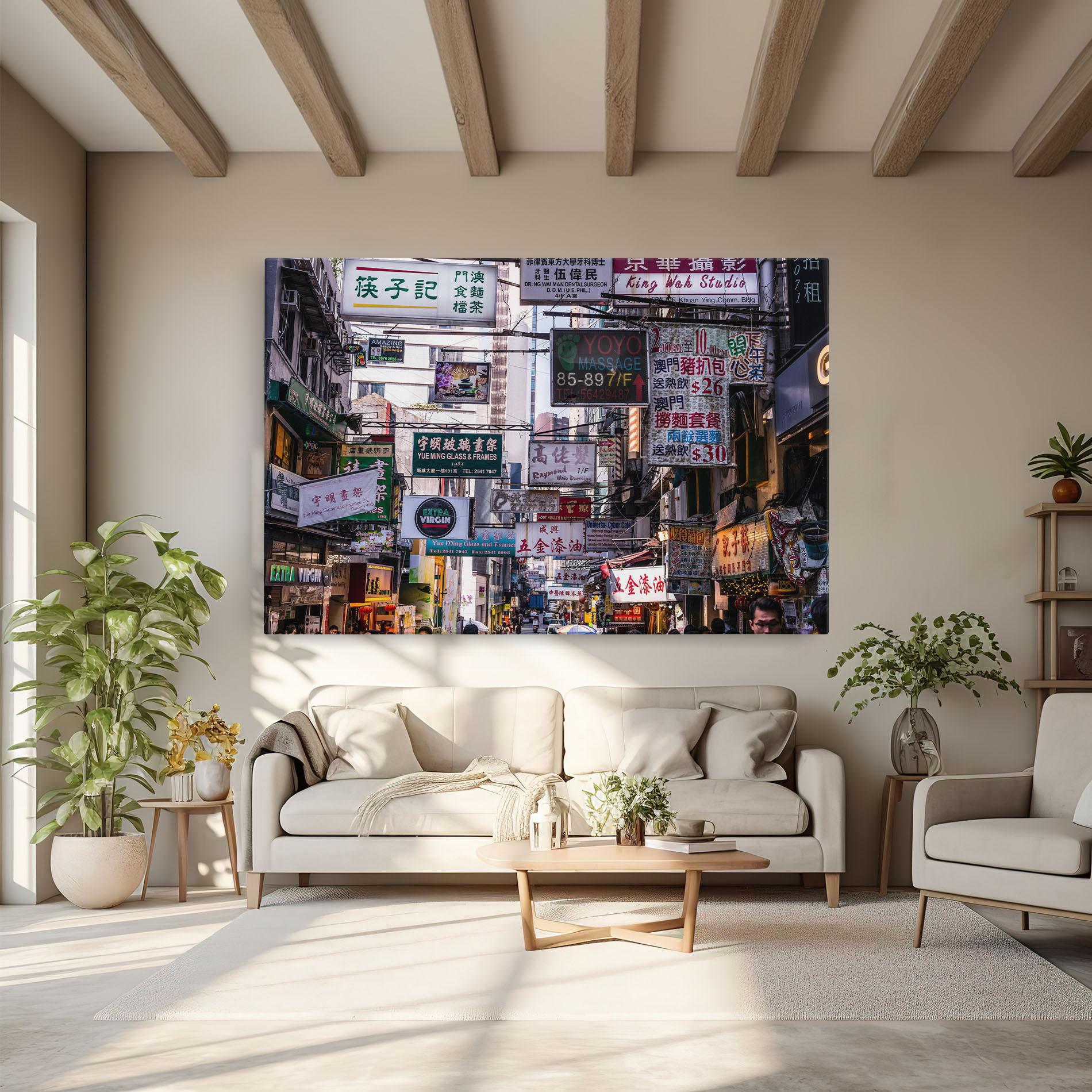 Tablou Canvas Mong Kok mockup 6