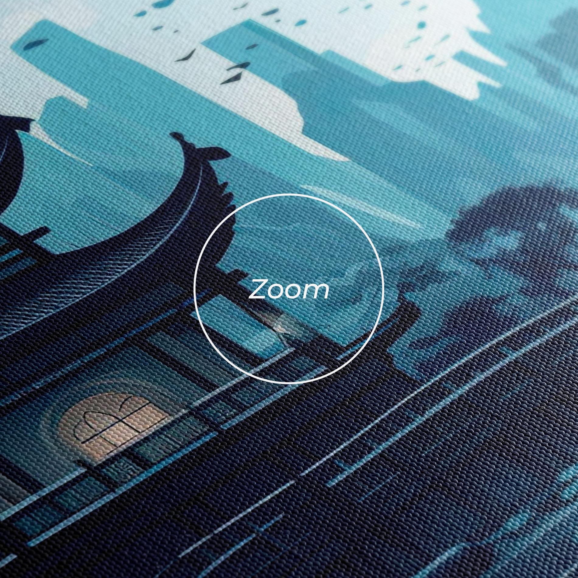 Tablou Canvas Chinese Cartoon mockup 3