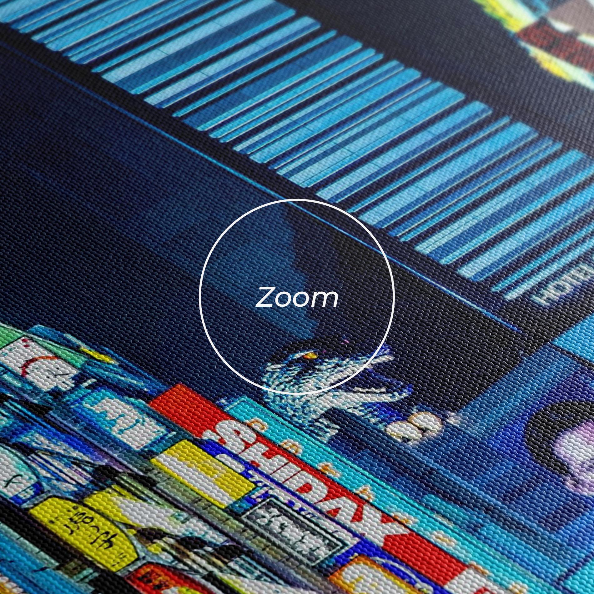 Tablou Canvas Colorful City Lights mockup 3