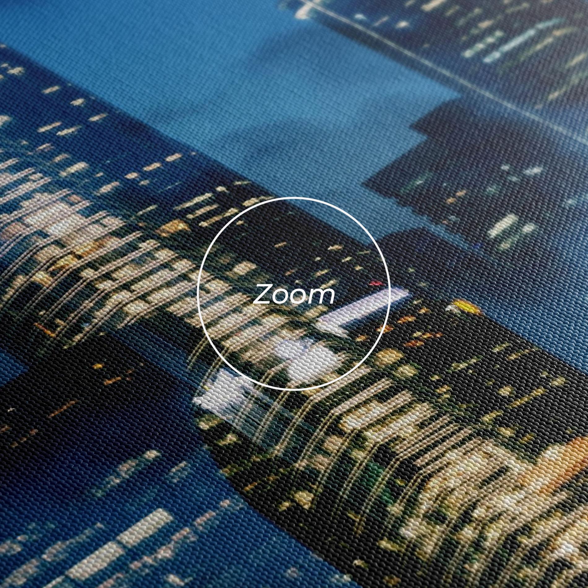 Tablou Canvas Singapore Night mockup 3