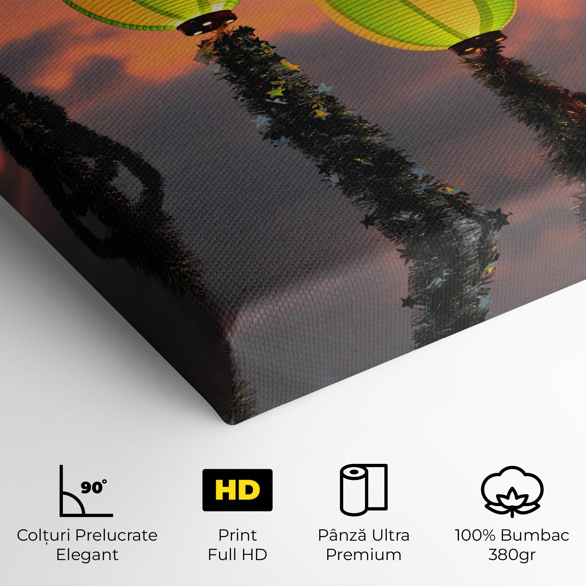 Tablou Canvas Green Lights mockup 4