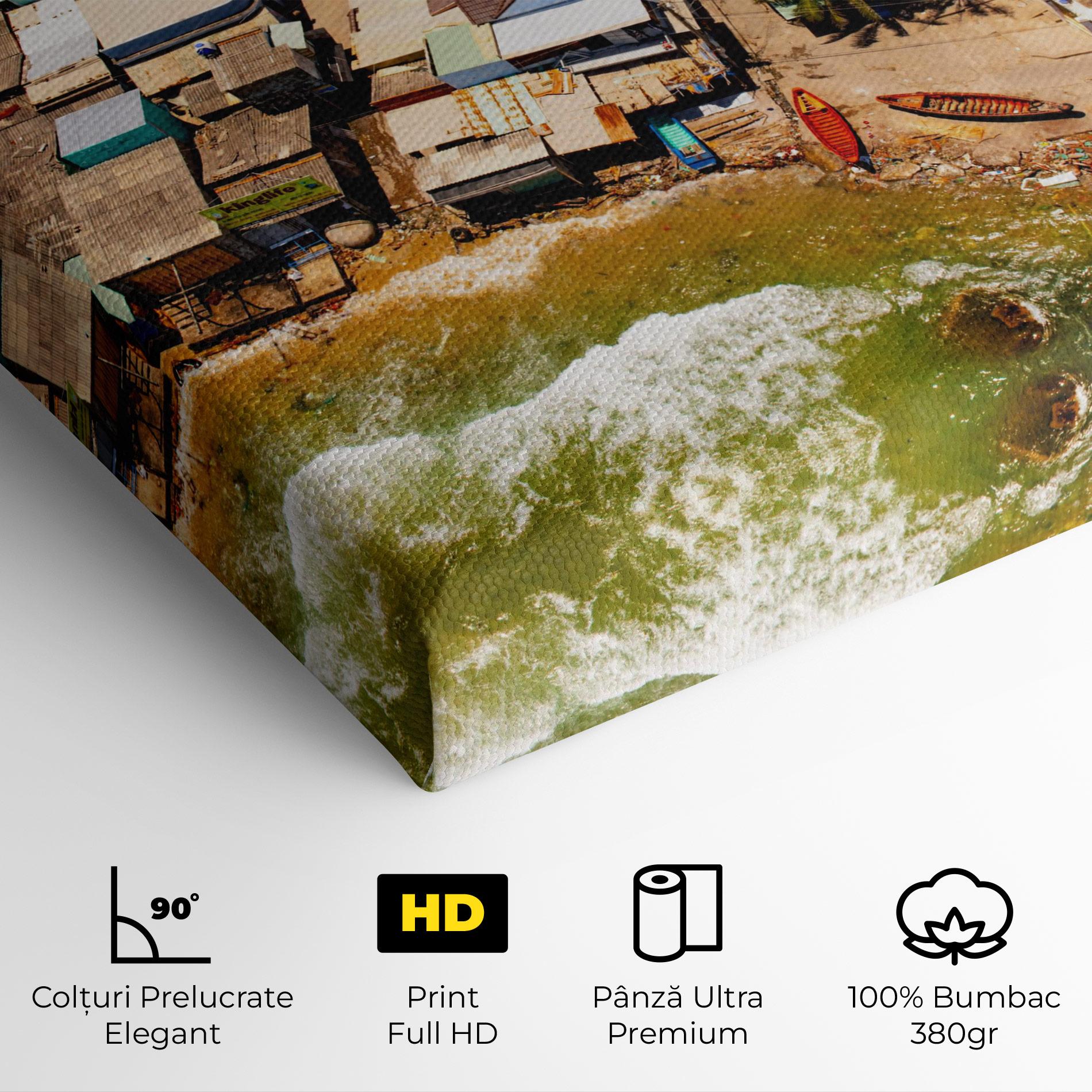 Tablou Canvas Vietnam Slums mockup 4