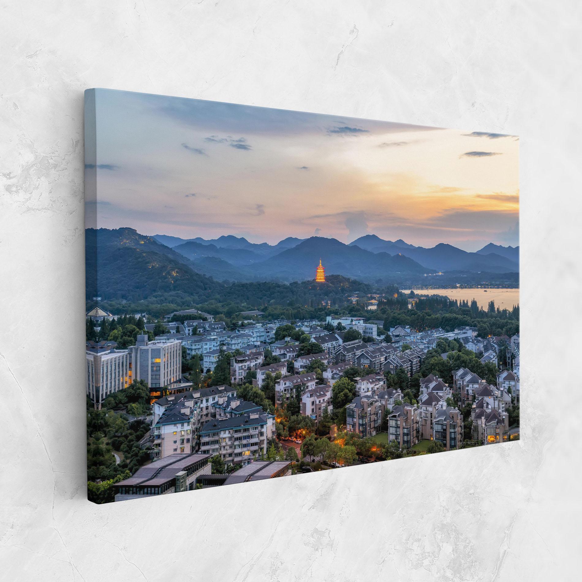 Tablou Canvas Hangzhou China mockup 1