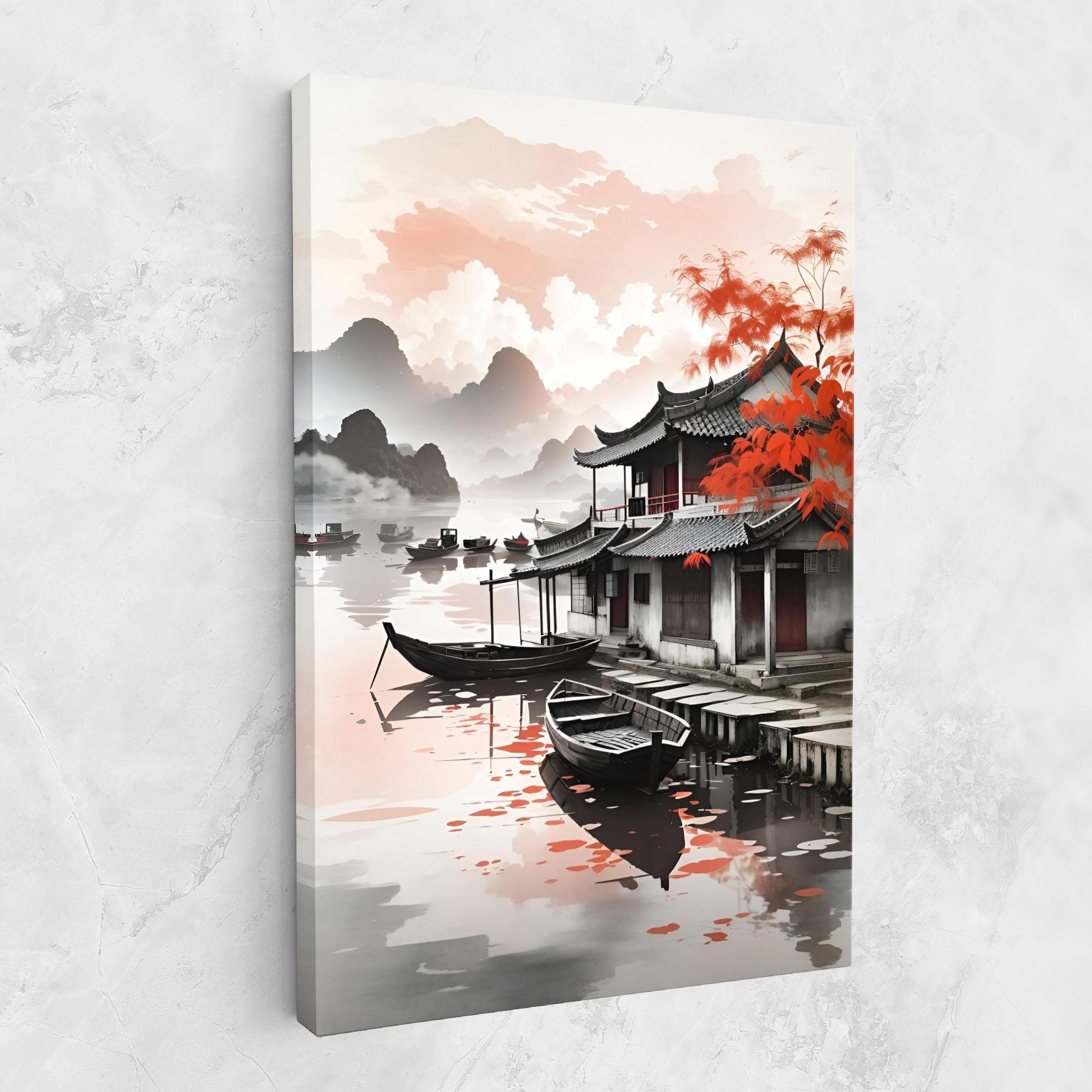 Tablou Canvas Architecture Reflections mockup 1