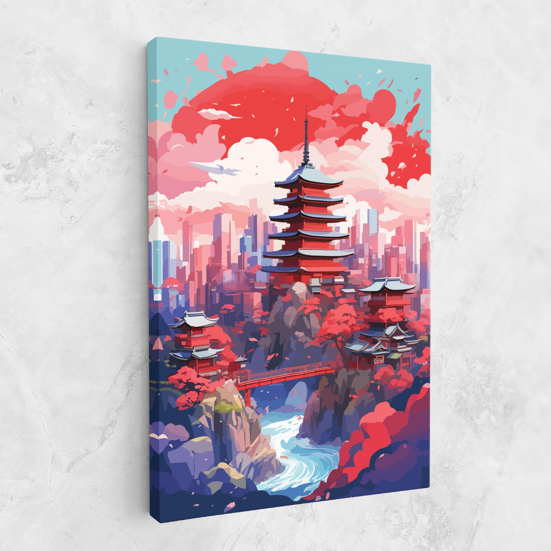 Tablou Canvas City Style Art mockup 1