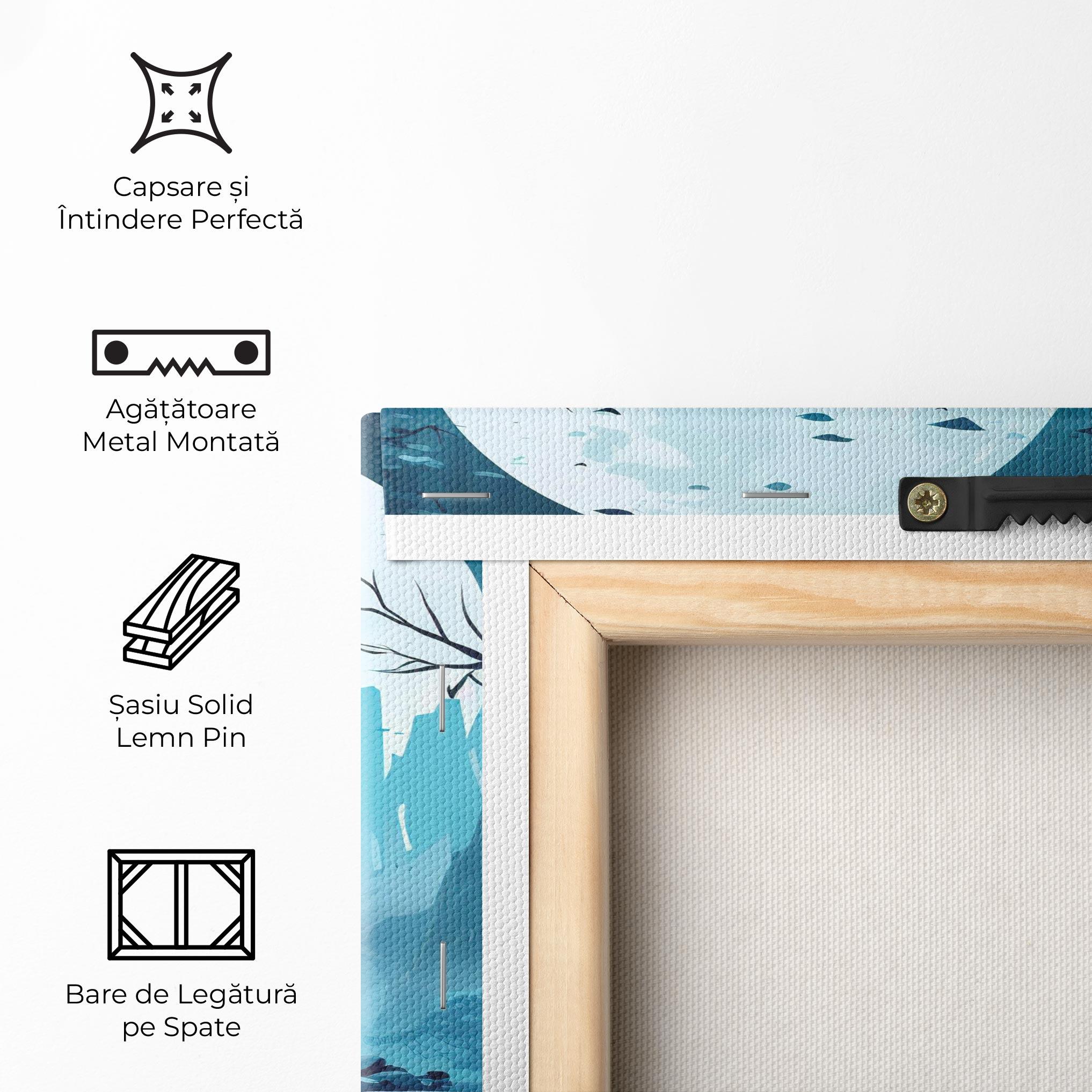 Tablou Canvas Chinese Cartoon mockup 5