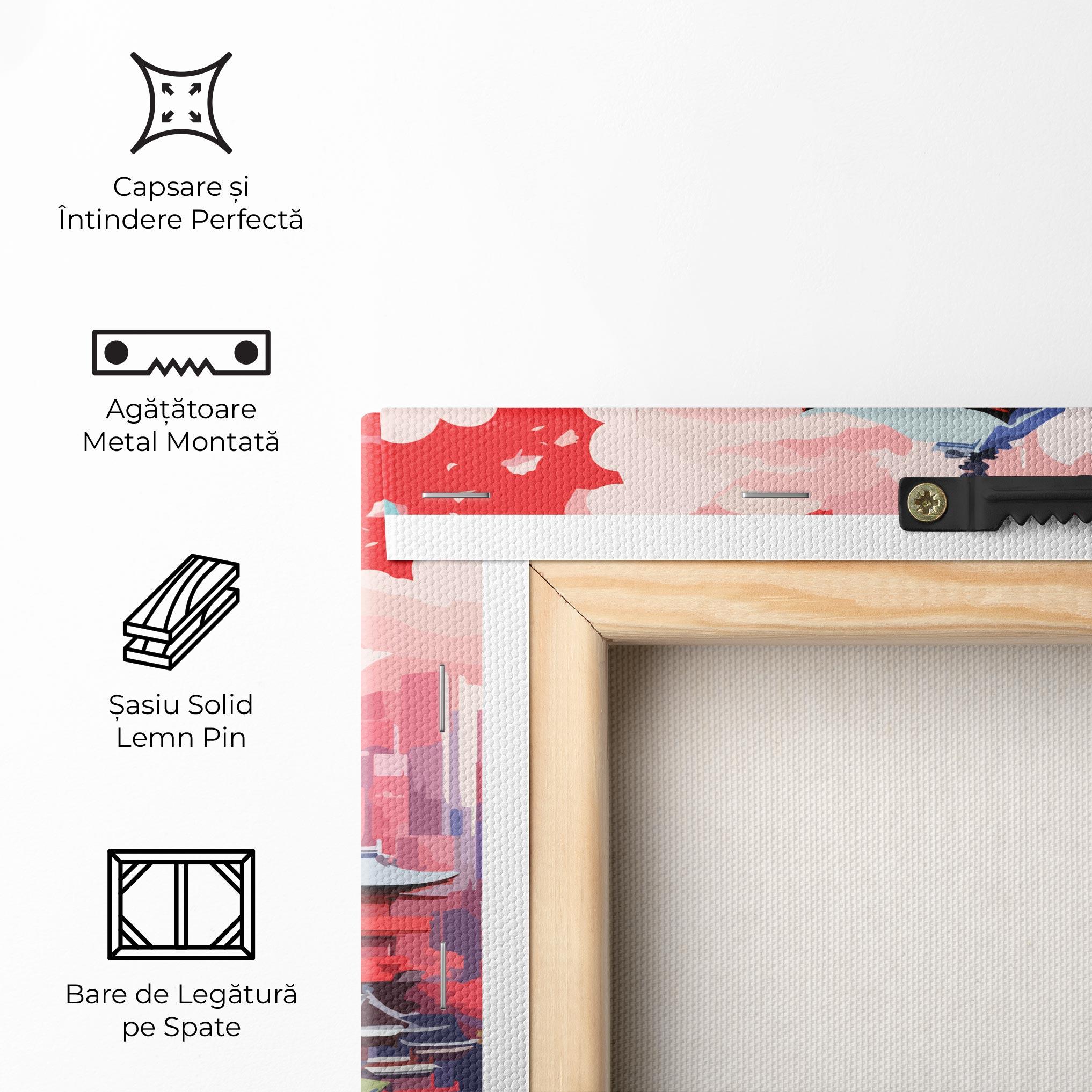 Tablou Canvas City Style Art mockup 5