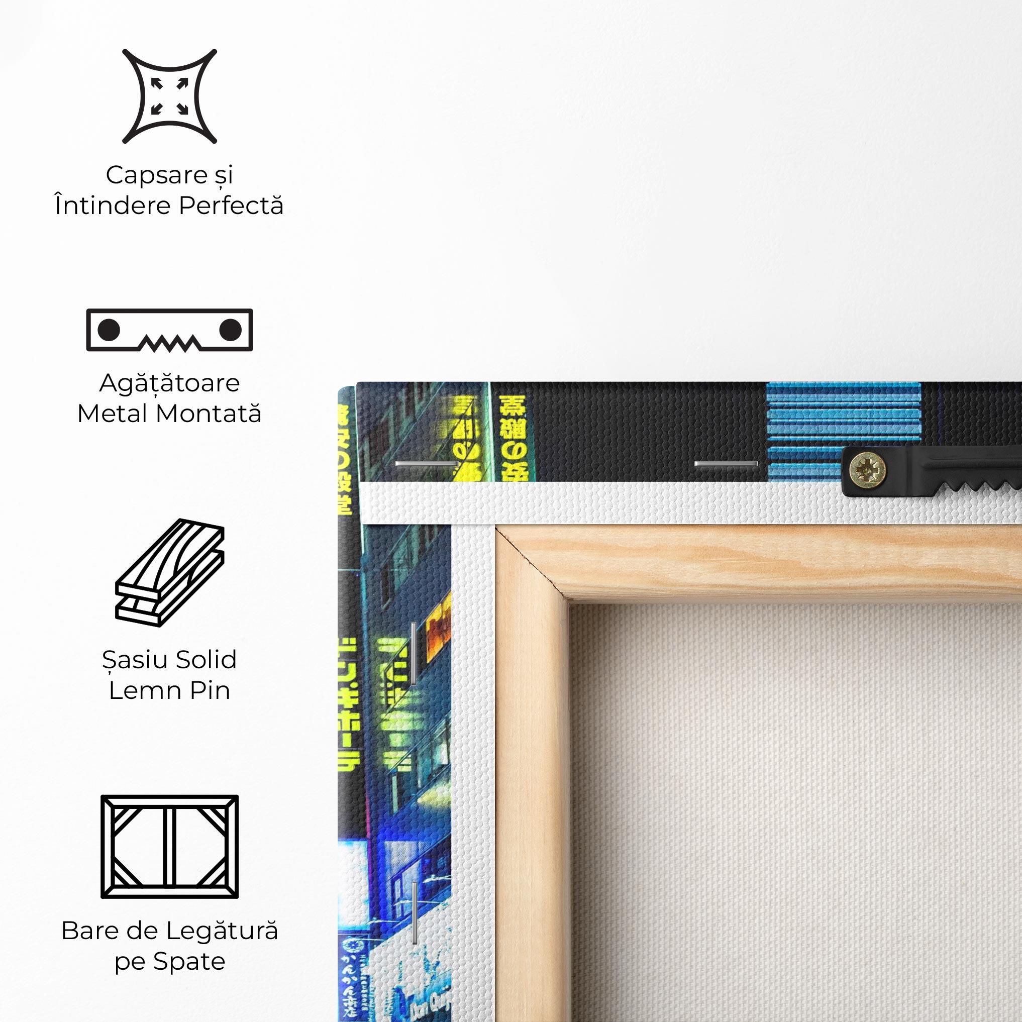 Tablou Canvas Colorful City Lights mockup 5