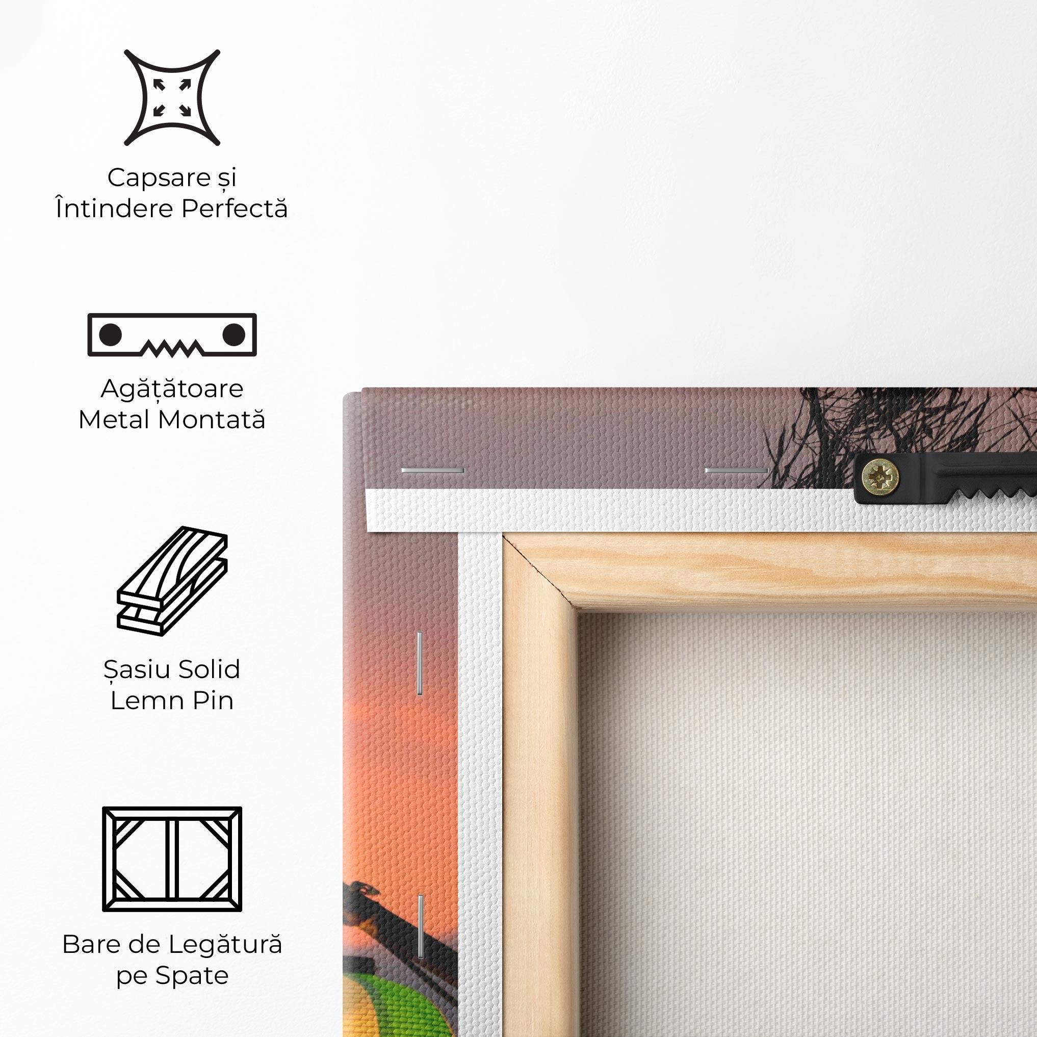 Tablou Canvas Green Lights mockup 5