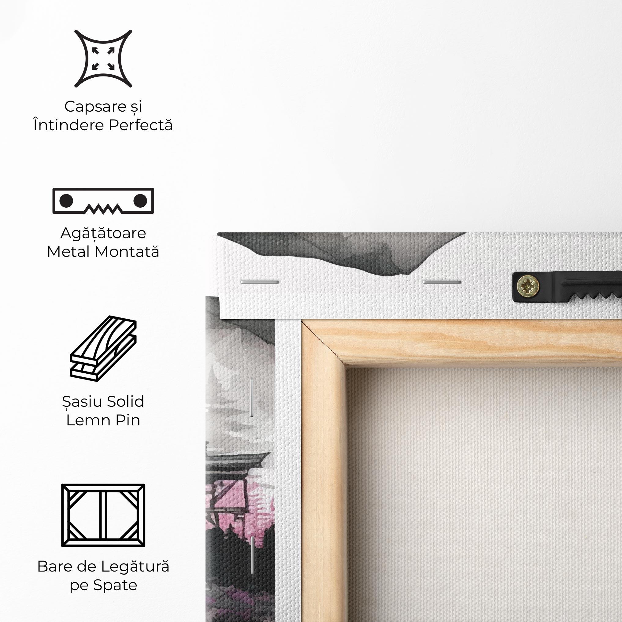 Tablou Canvas Japanese Temple Art mockup 5