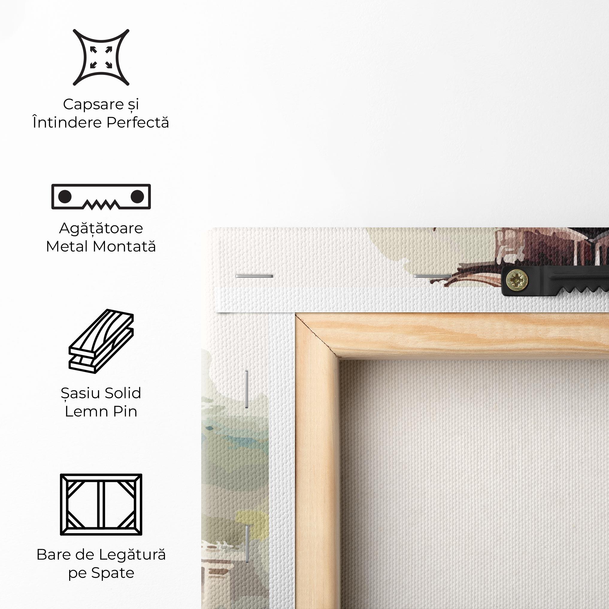 Tablou Canvas Temple Painting mockup 5