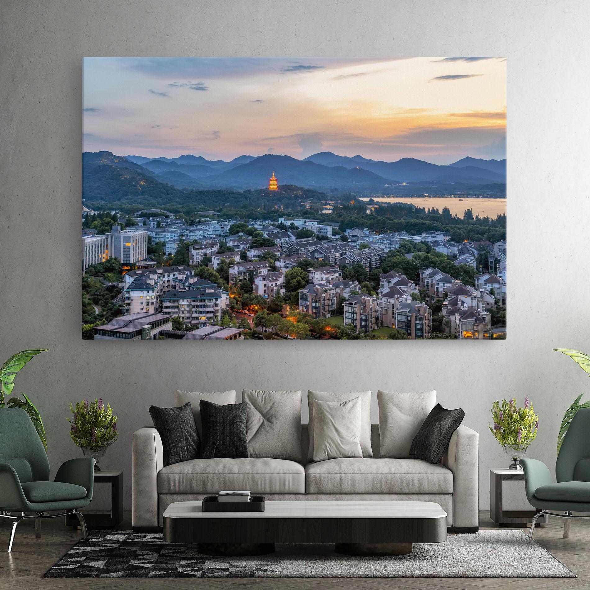 Tablou Canvas Hangzhou China mockup 7