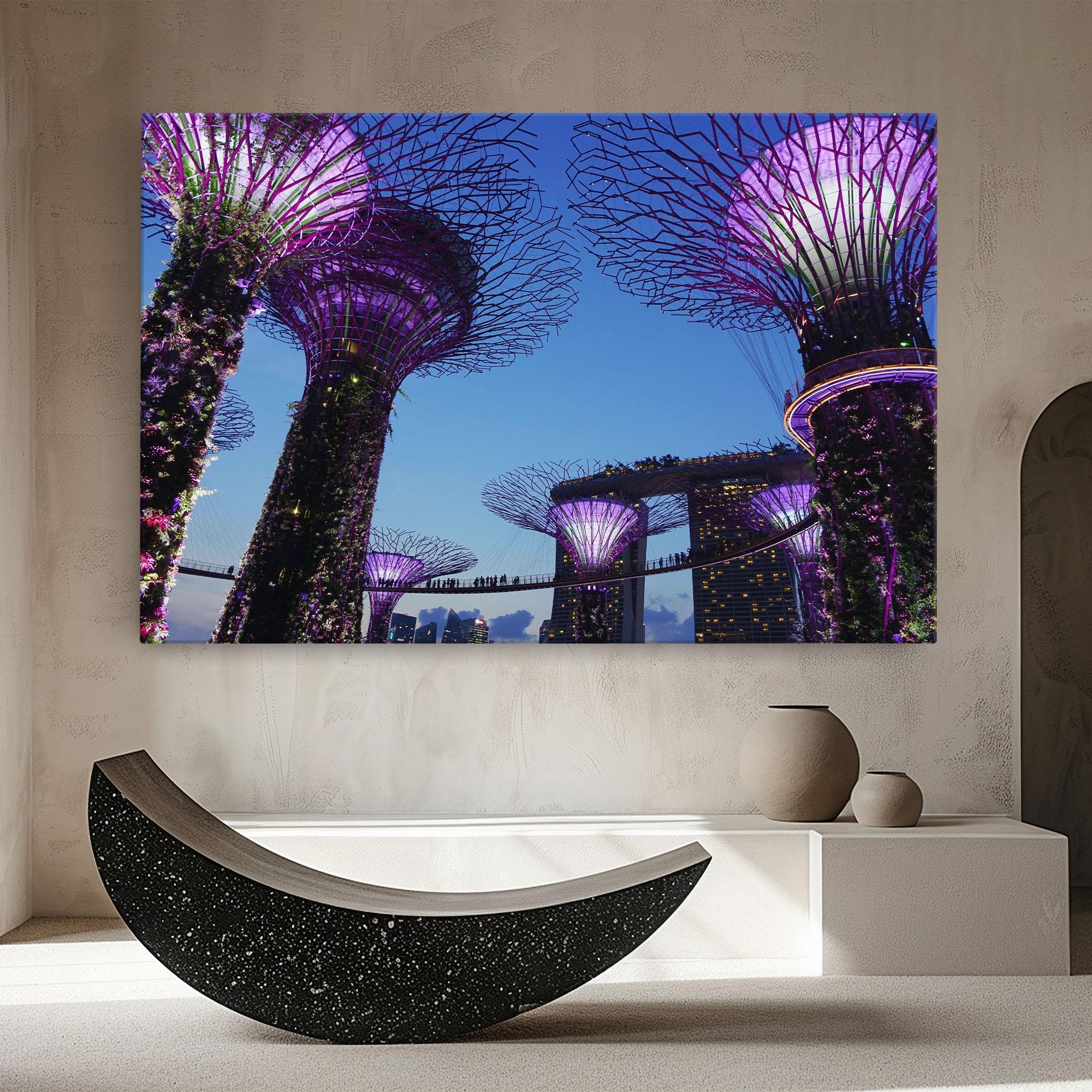 Tablou Canvas Gardens By The Bay mockup 8