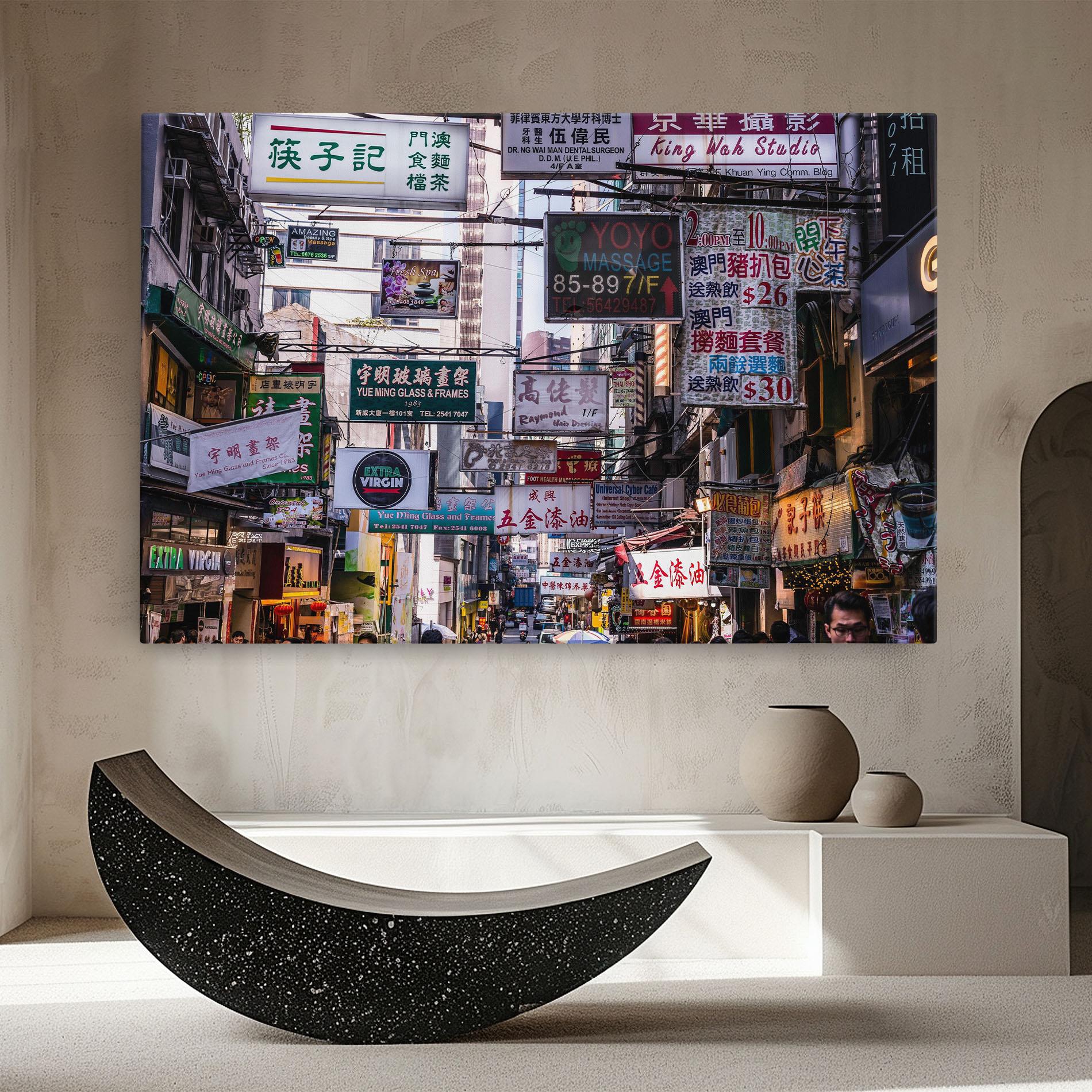Tablou Canvas Mong Kok mockup 8