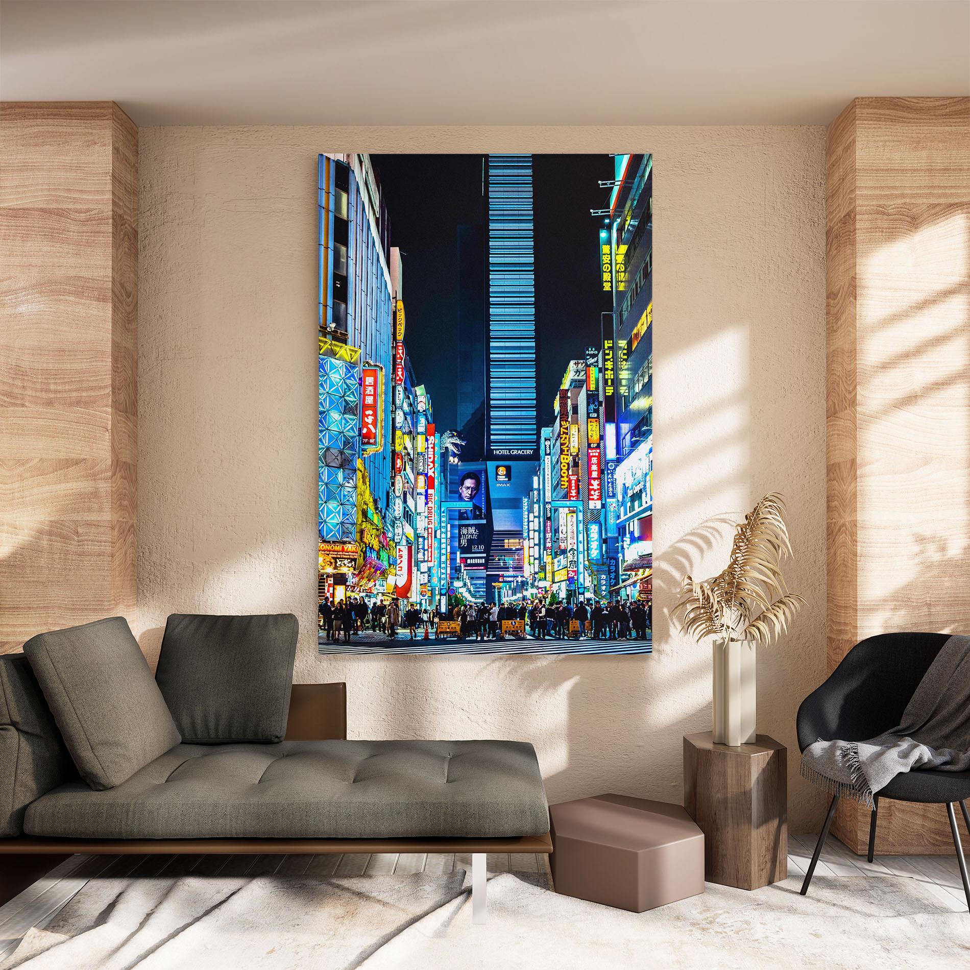 Tablou Canvas Colorful City Lights mockup 8