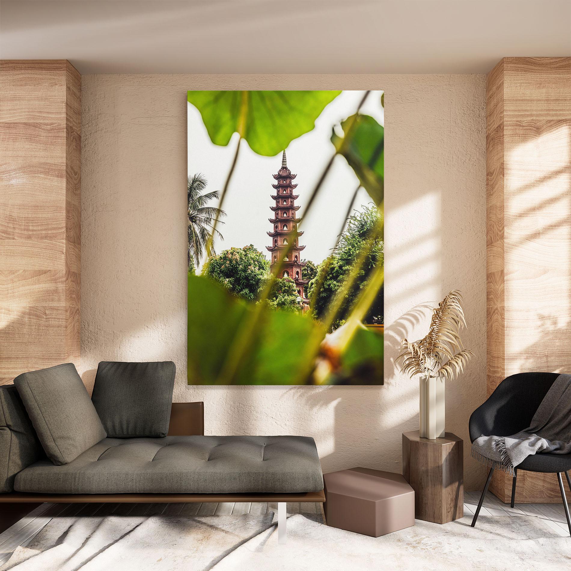 Tablou Canvas Tran Quoc Pagoda mockup 8
