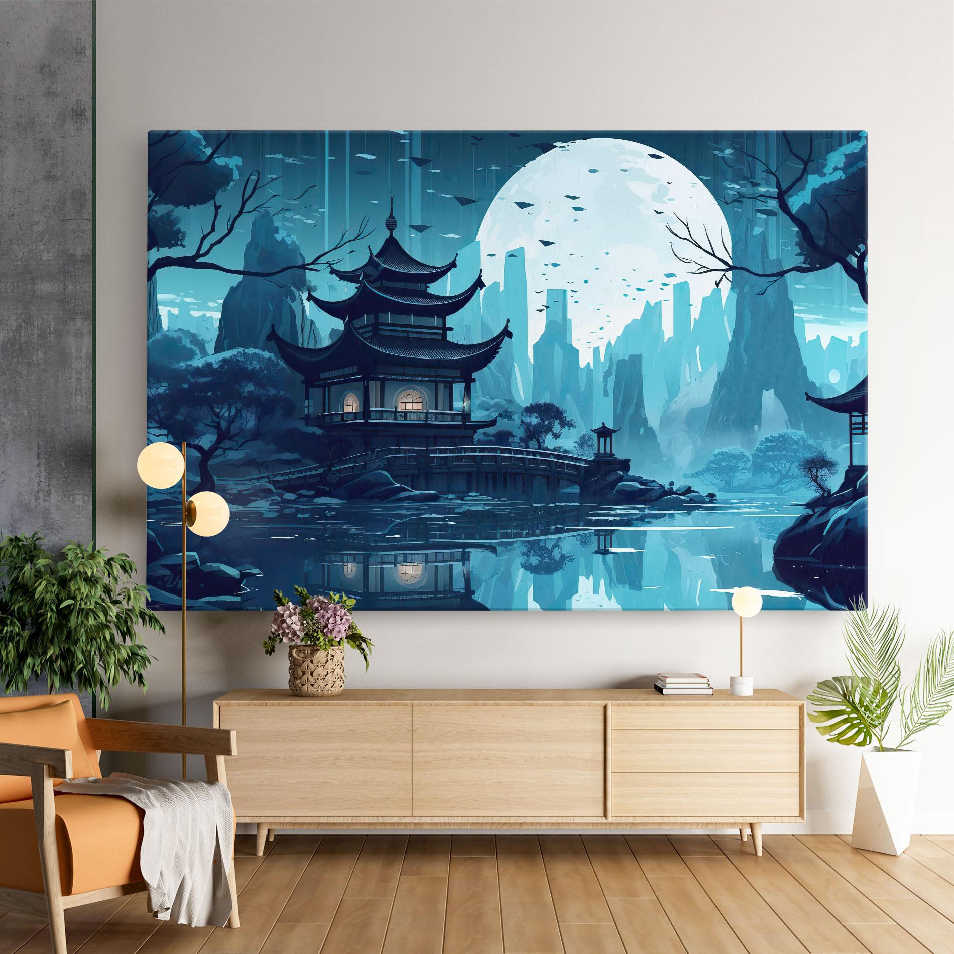 Tablou Canvas Chinese Cartoon mockup 9