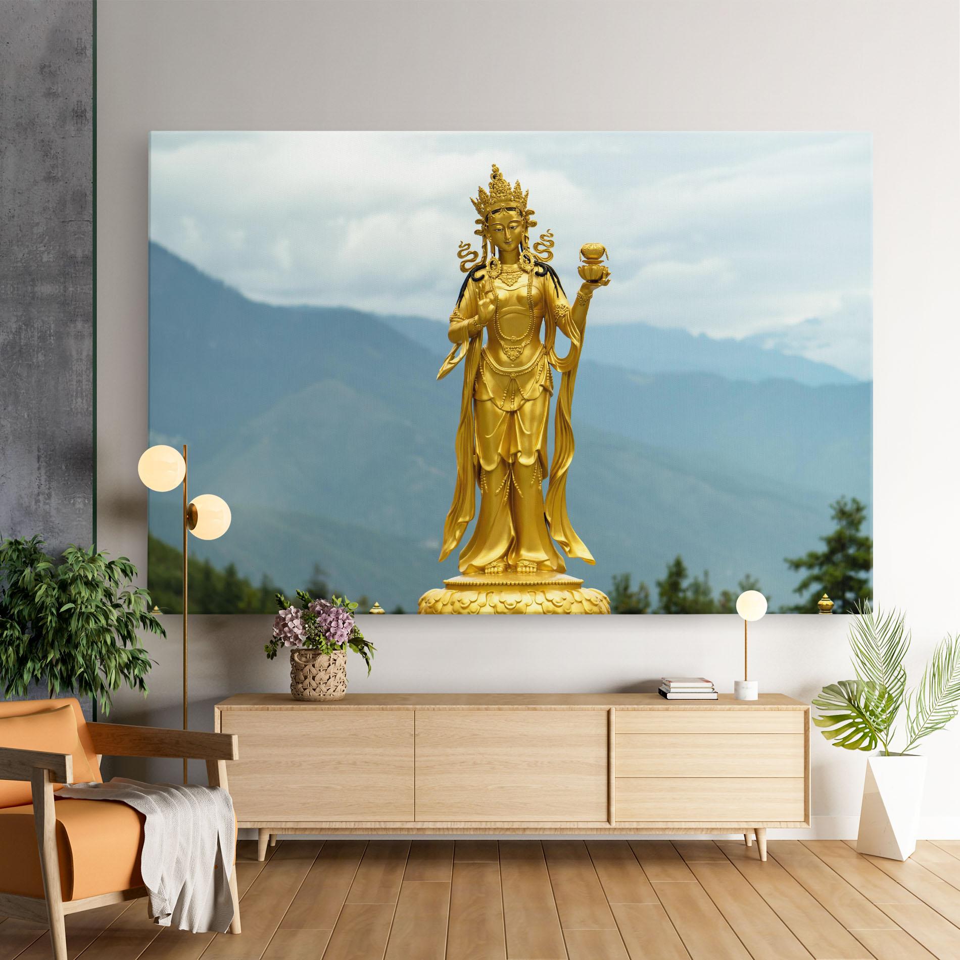 Tablou Canvas Golden Tara mockup 9
