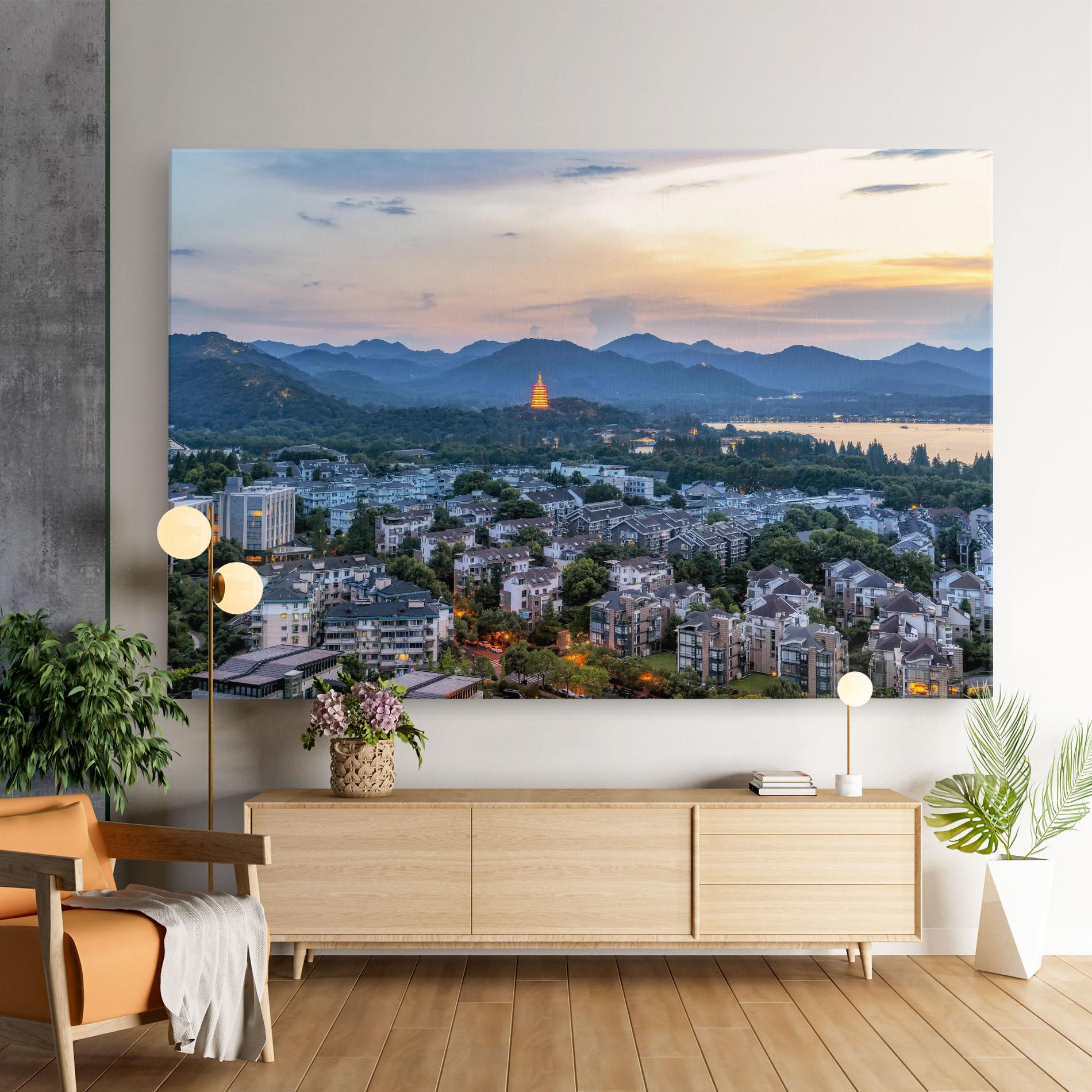 Tablou Canvas Hangzhou China mockup 9