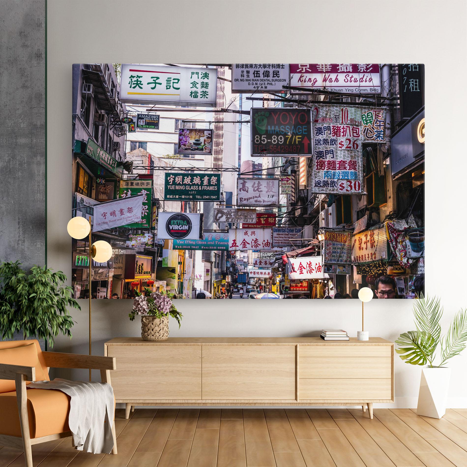 Tablou Canvas Mong Kok mockup 9