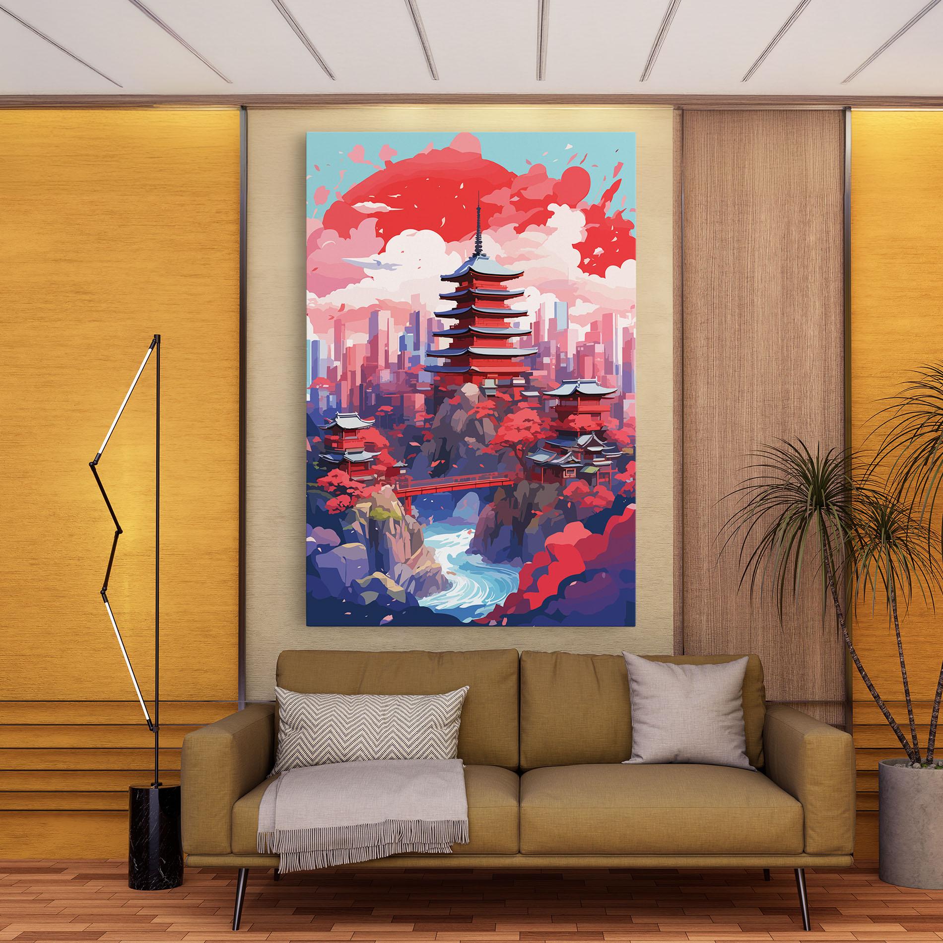 Tablou Canvas City Style Art mockup 9