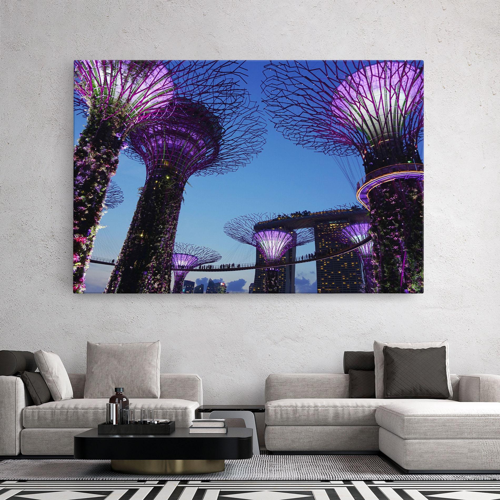 Tablou Canvas Gardens By The Bay mockup 2