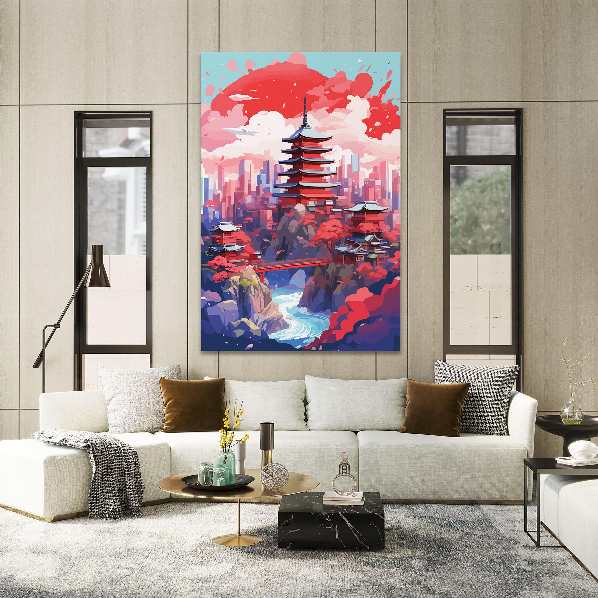 Tablou Canvas City Style Art mockup 2