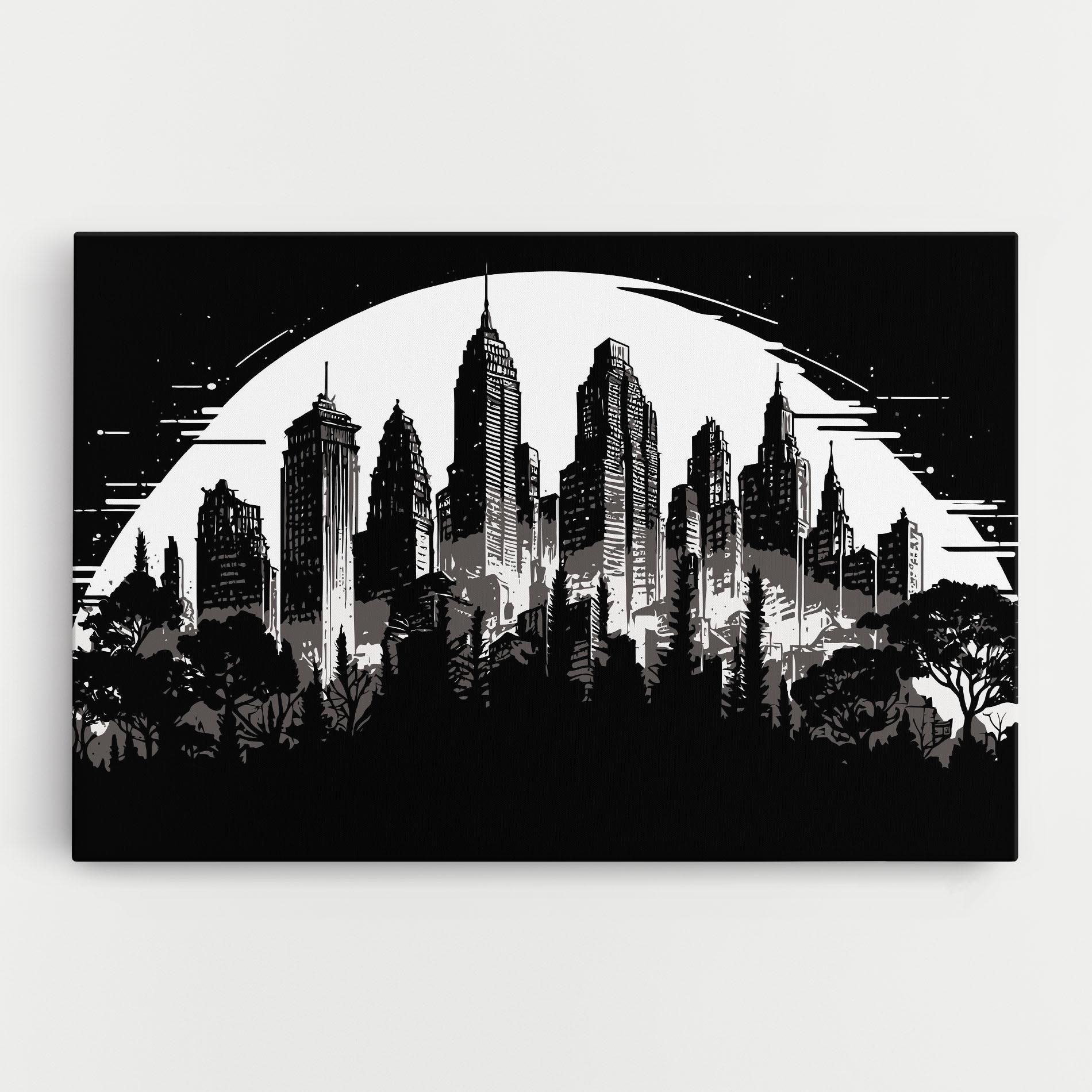 Tablou Canvas Australia Moon mockup 0