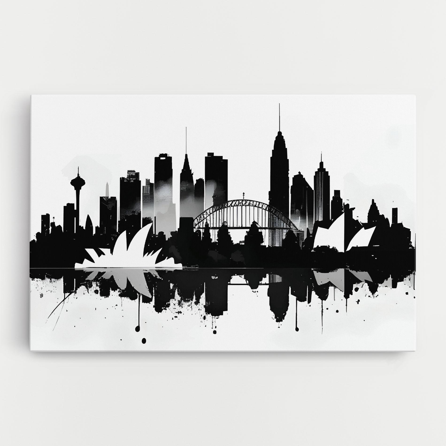 Tablou Canvas Opera House Art mockup 0