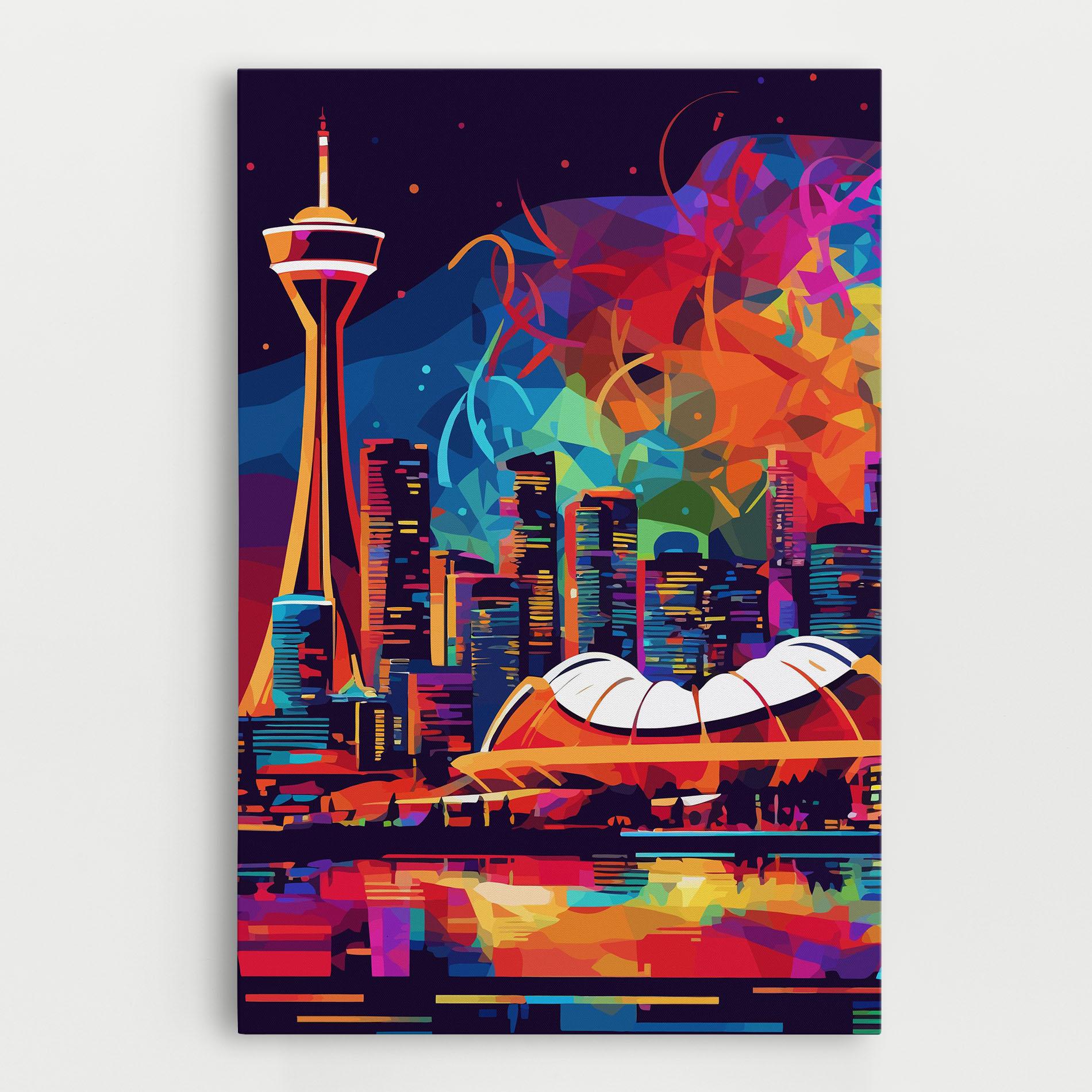 Tablou Canvas Olympic Stadium Art mockup 0