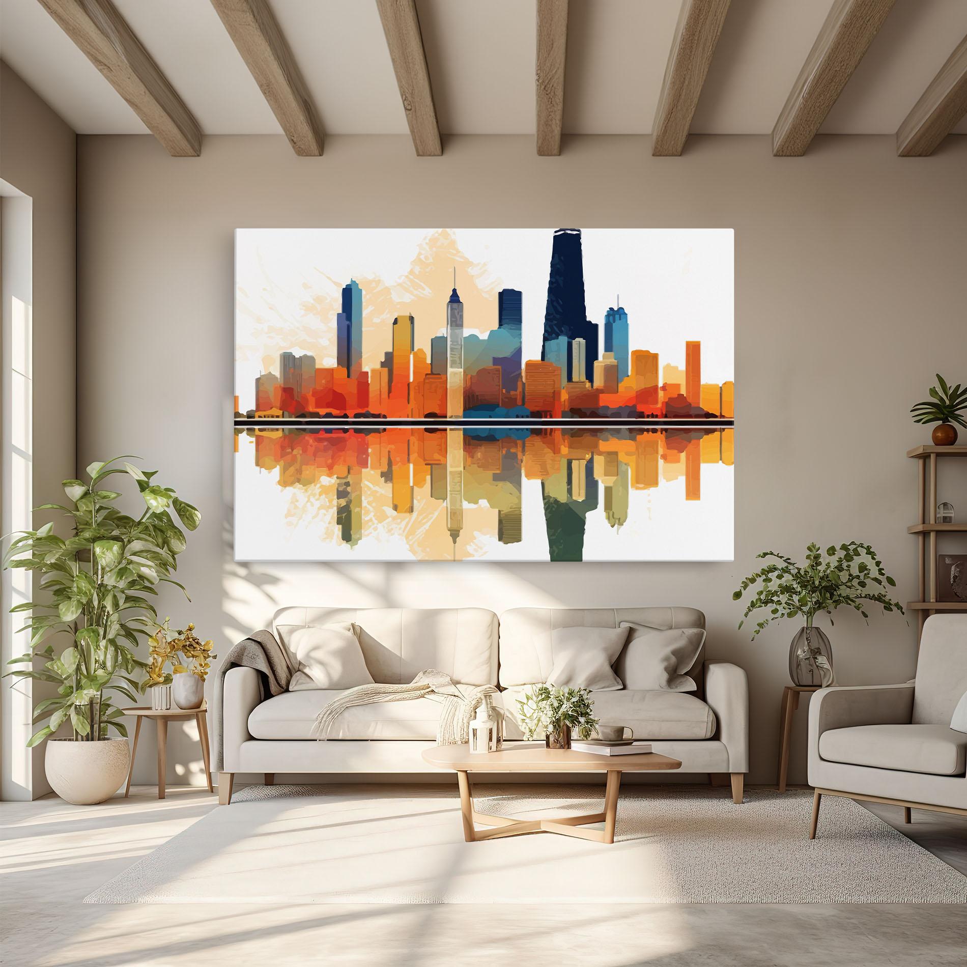 Tablou Canvas Australian River mockup 6