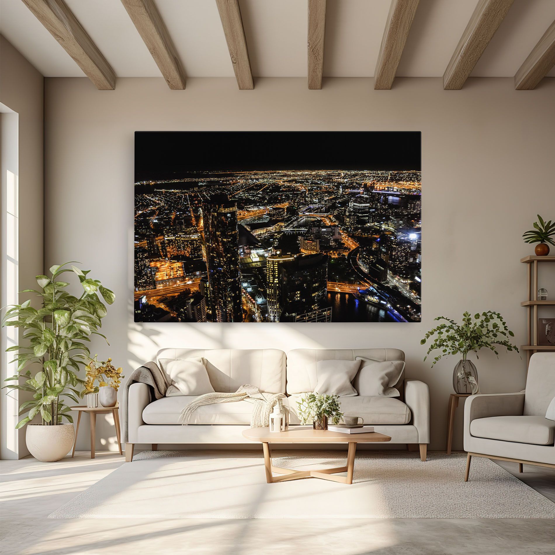 Black City Light mockup 6