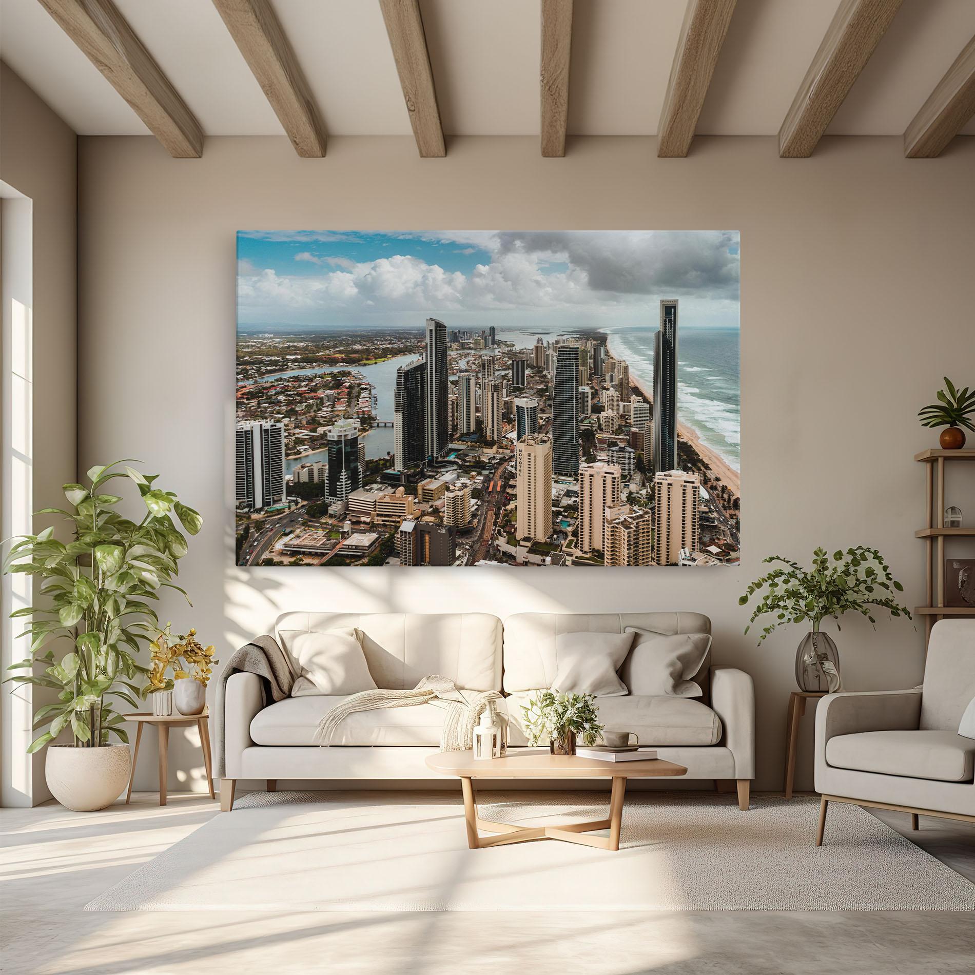 Tablou Canvas Gold Coast mockup 6