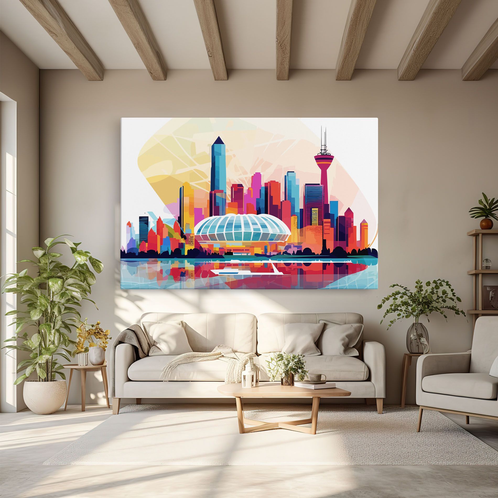 Olympic Stadium Color mockup 6