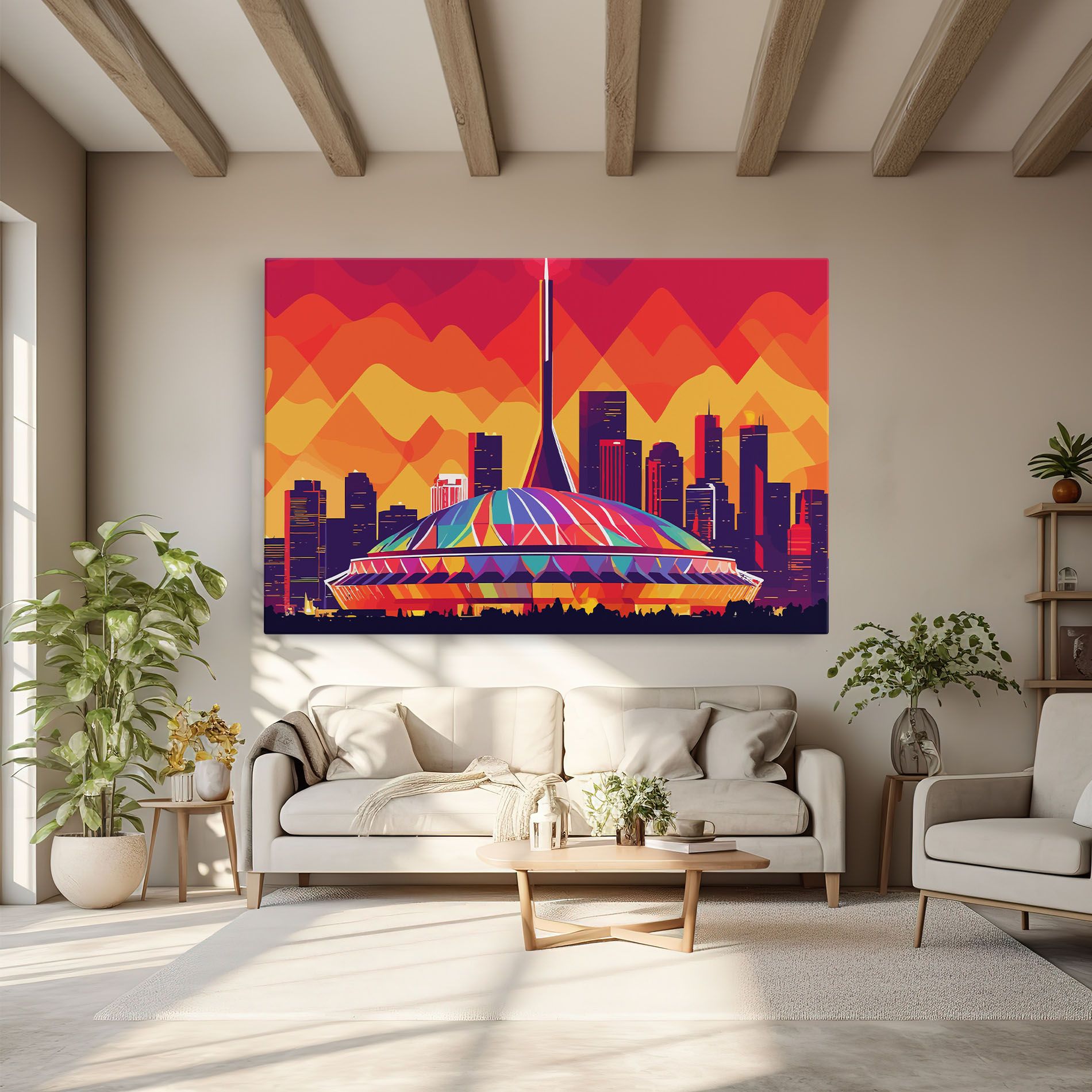 Olympic Stadium mockup 6