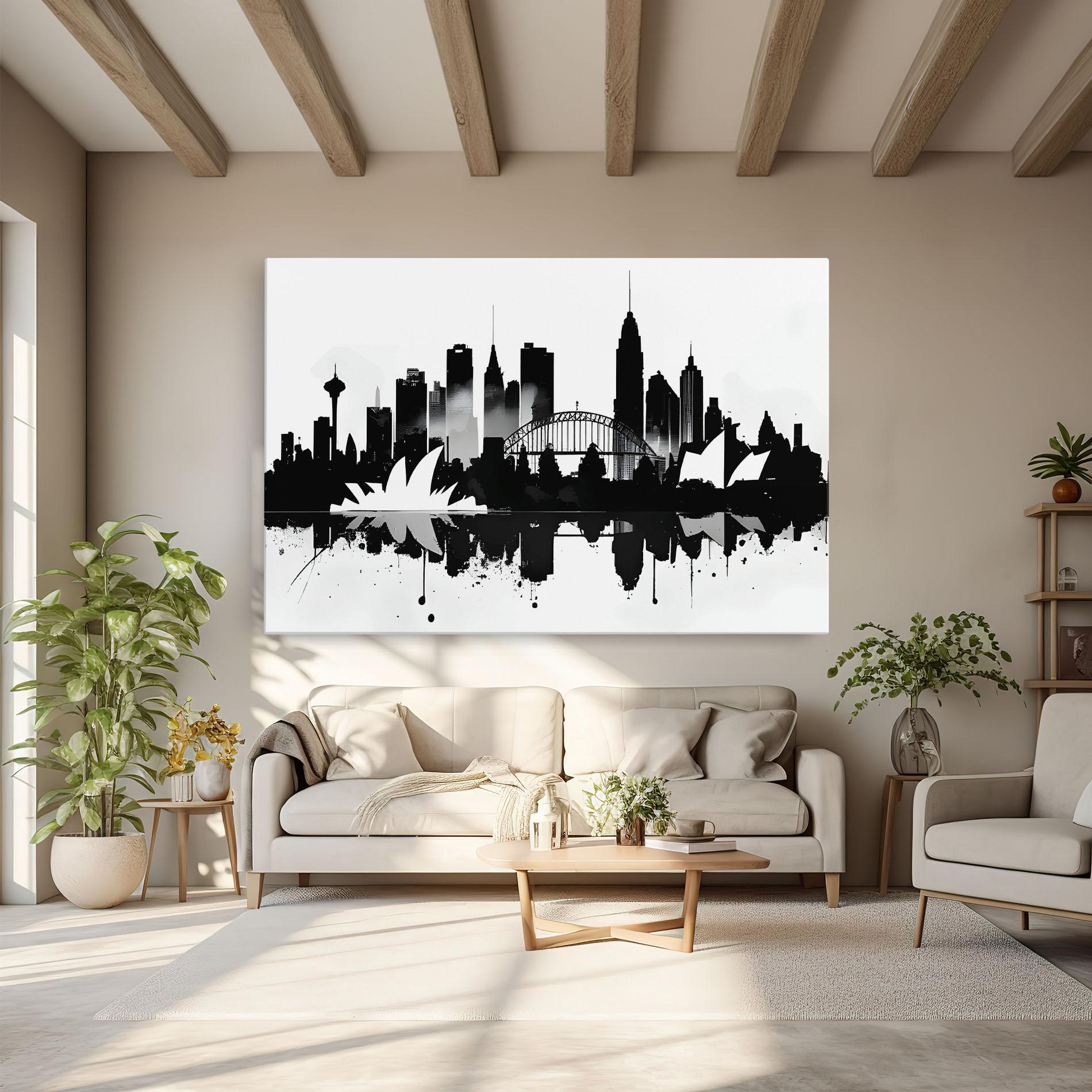 Tablou Canvas Opera House Art mockup 6