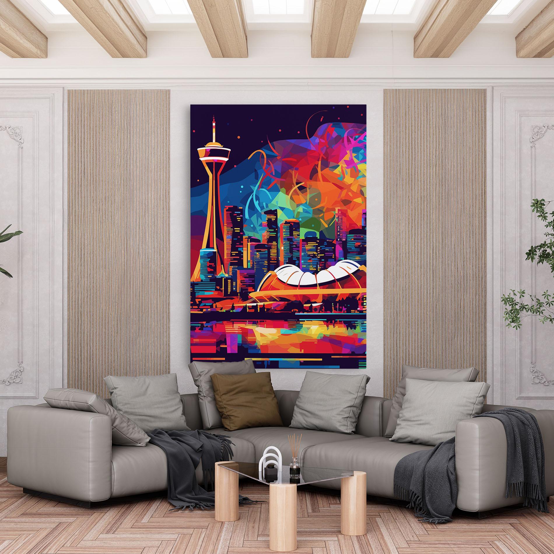 Tablou Canvas Olympic Stadium Art mockup 6