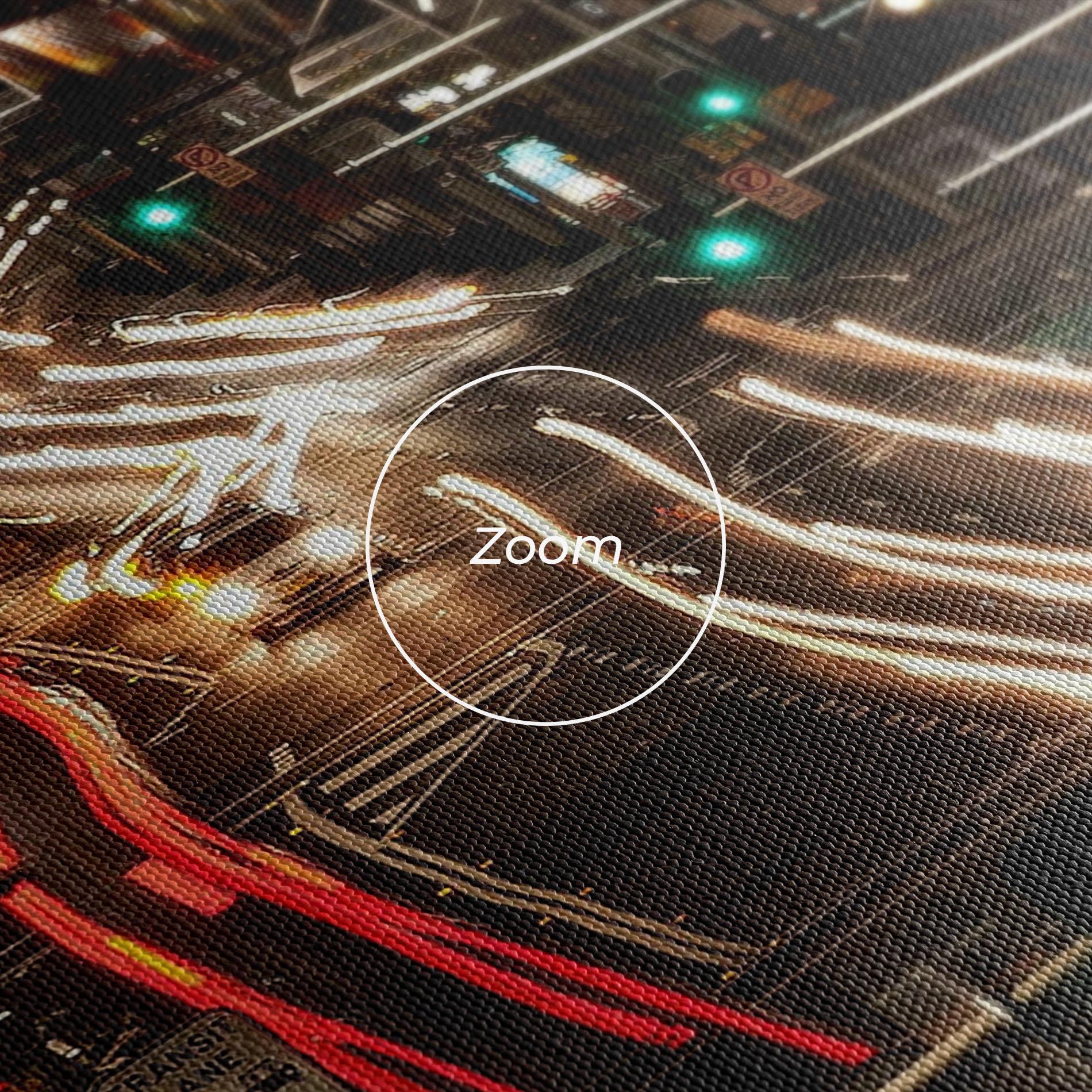 Tablou Canvas Car Light Road mockup 3