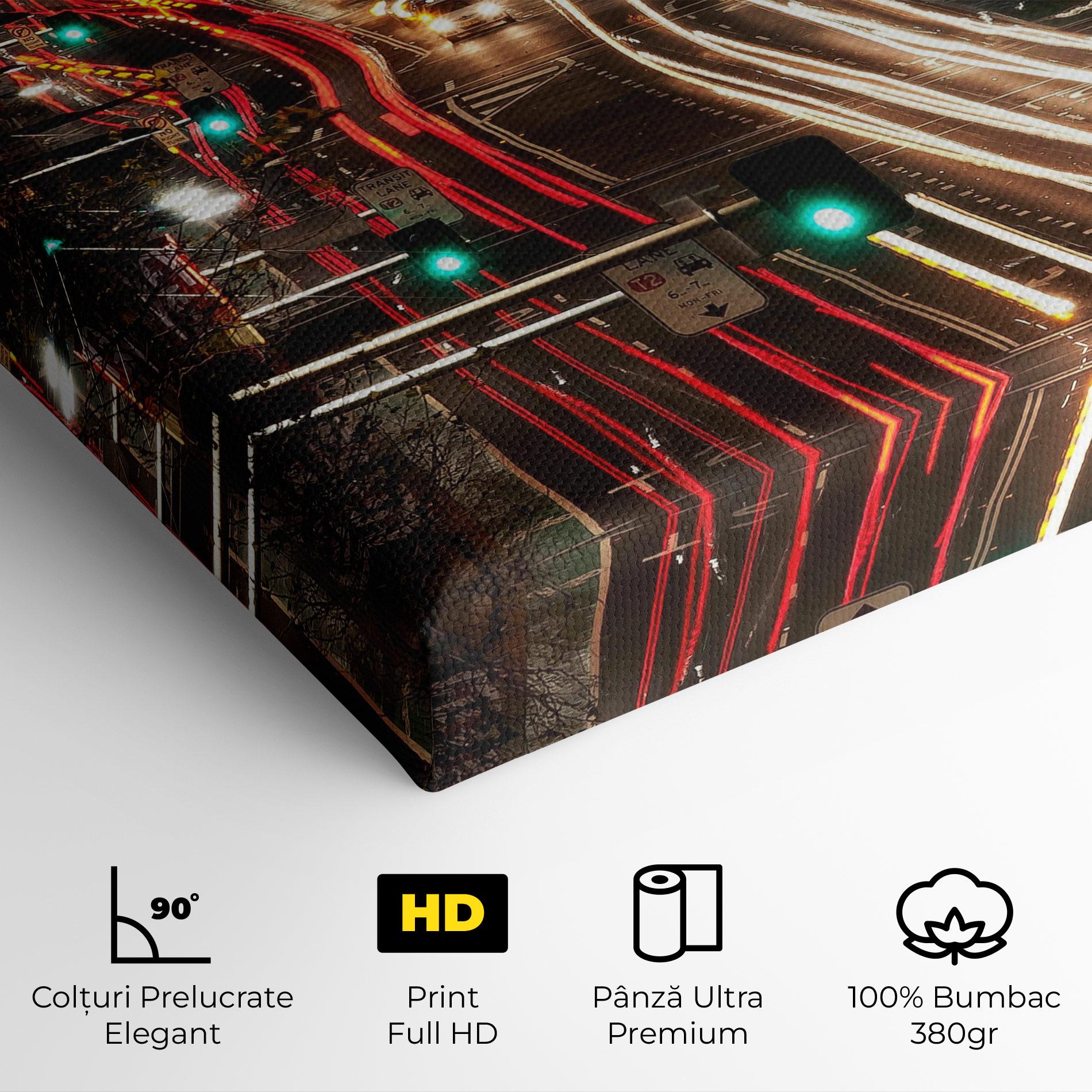 Tablou Canvas Car Light Road mockup 4