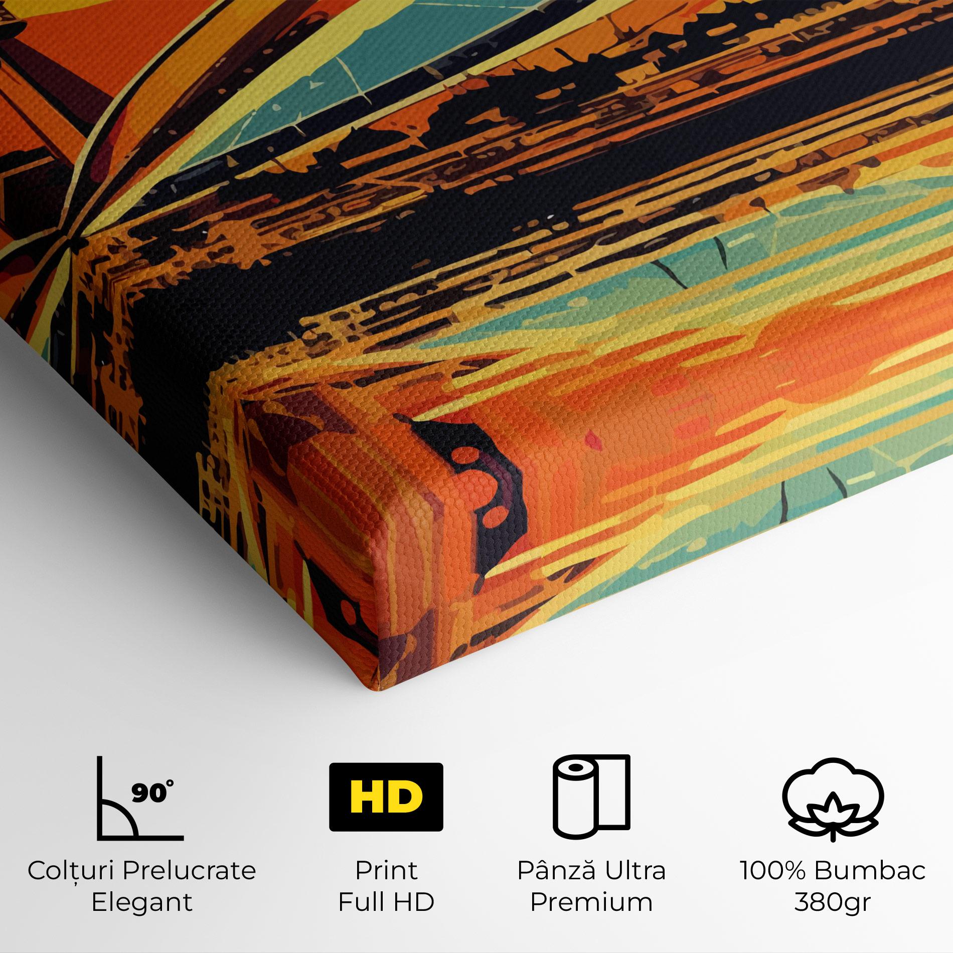 Tablou Canvas Montreal Skyline mockup 4