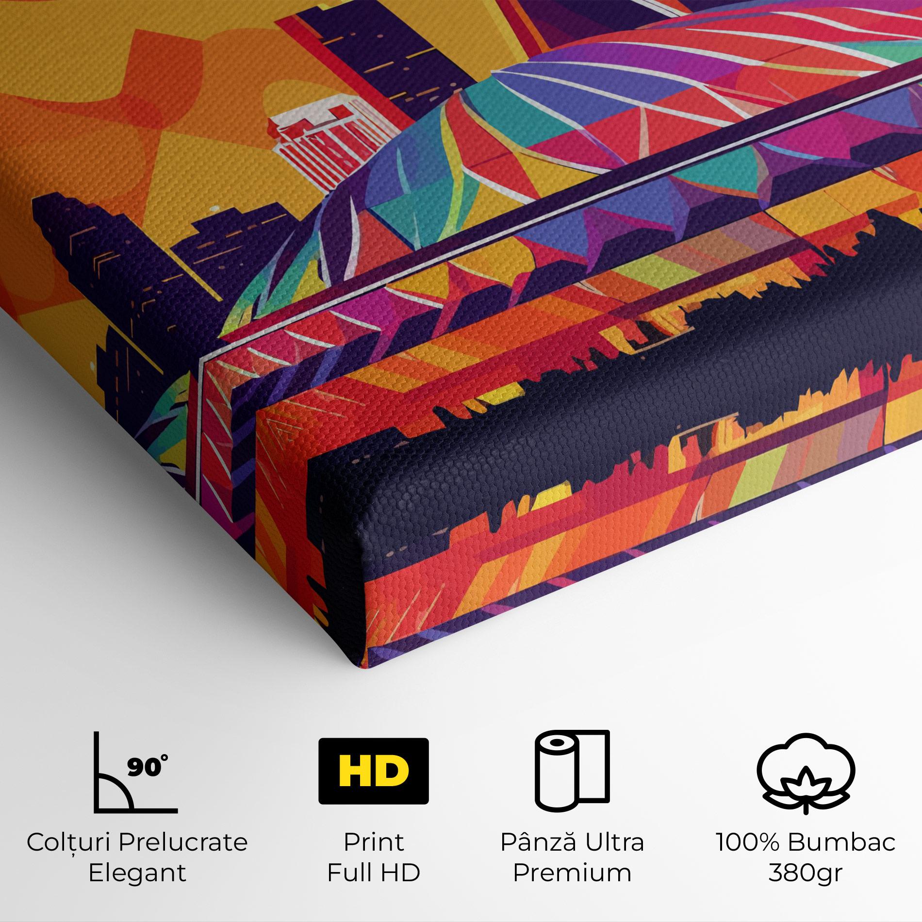 Tablou Canvas Olympic Stadium mockup 4